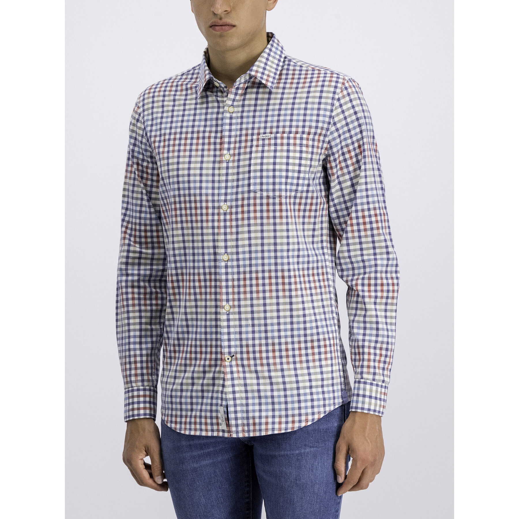 Pepe Jeans Košile PM305898 Barevná Slim Fit - Pepit.cz