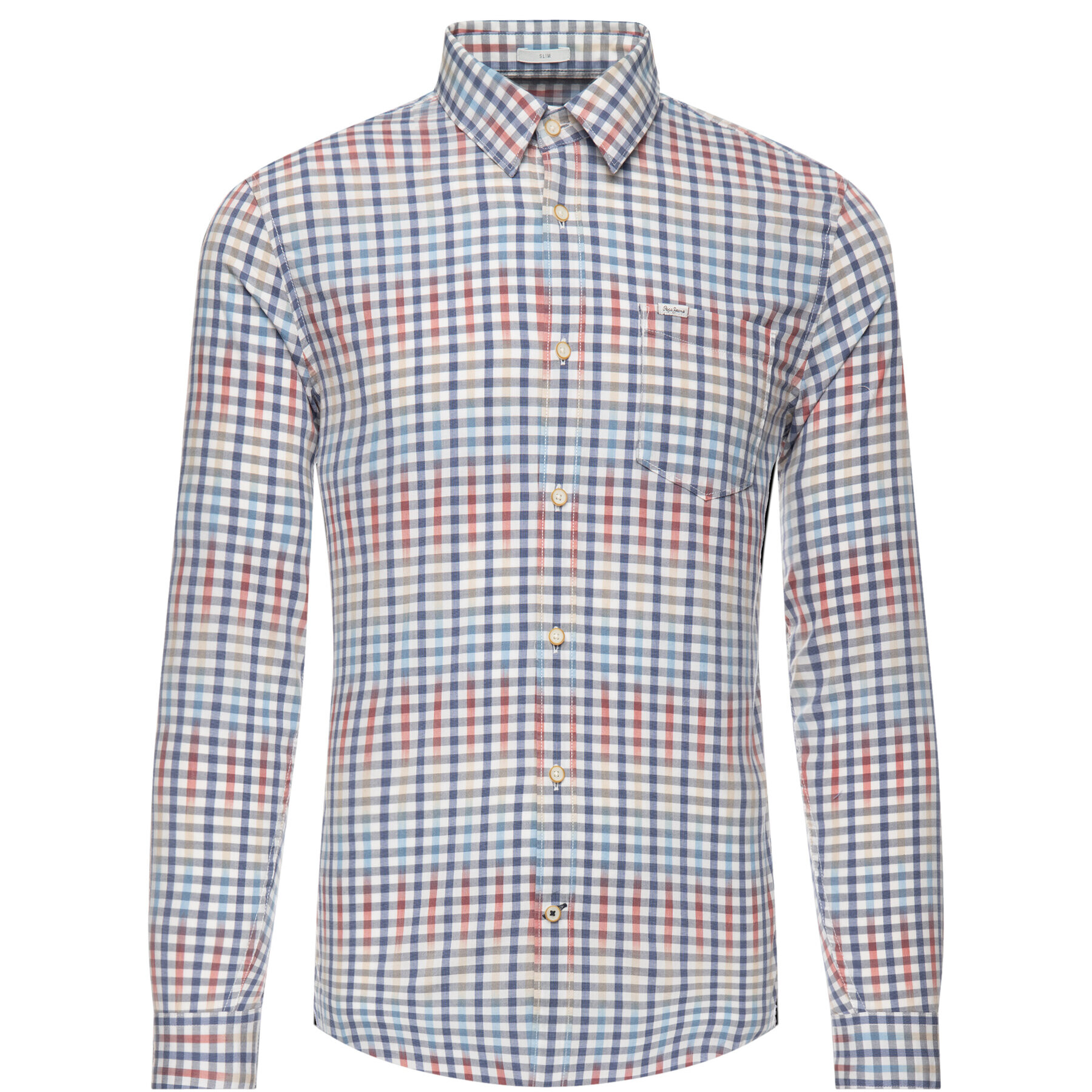 Pepe Jeans Košile PM305898 Barevná Slim Fit - Pepit.cz