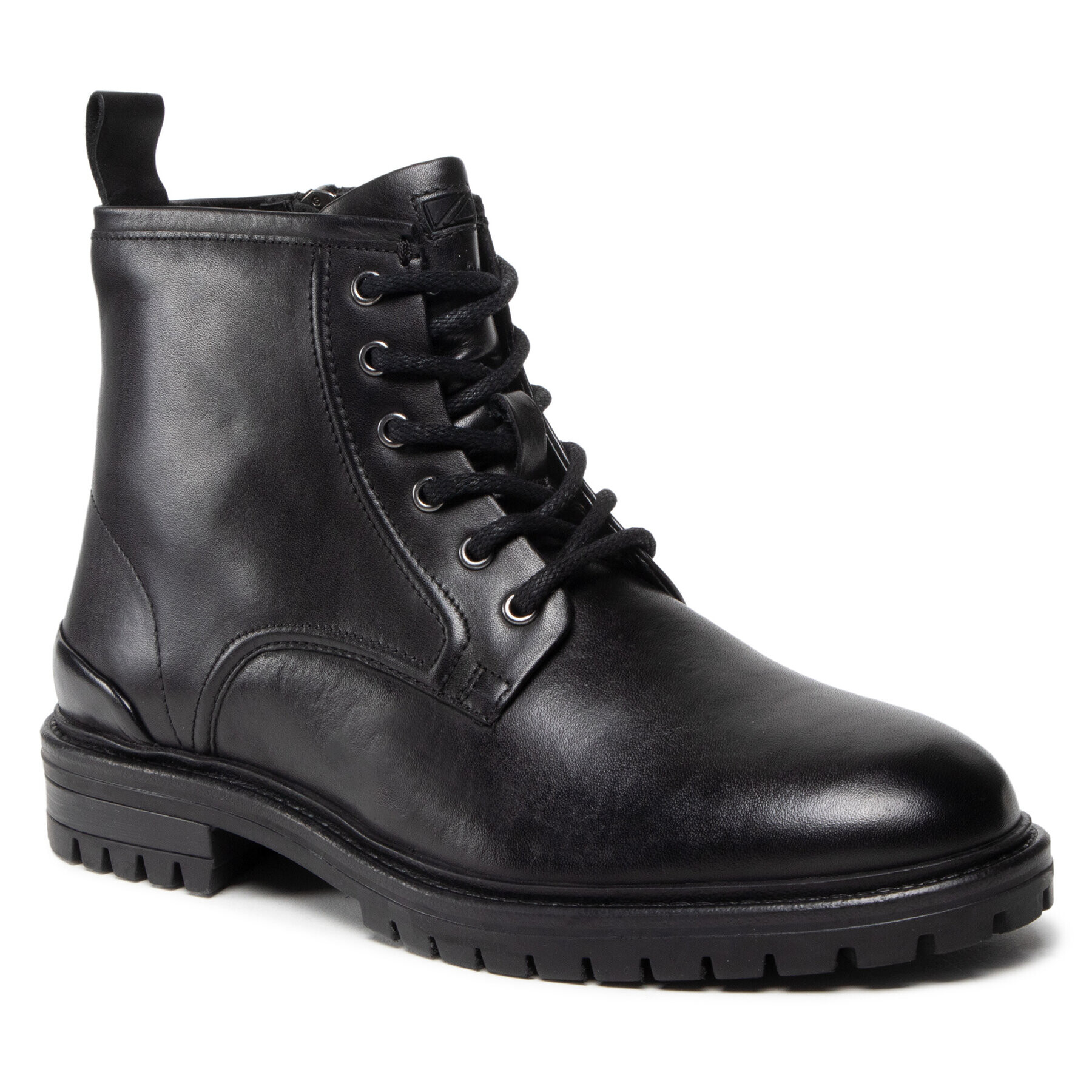 Pepe Jeans Kozačky Ned Boot Relief PMS50223 Černá - Pepit.cz