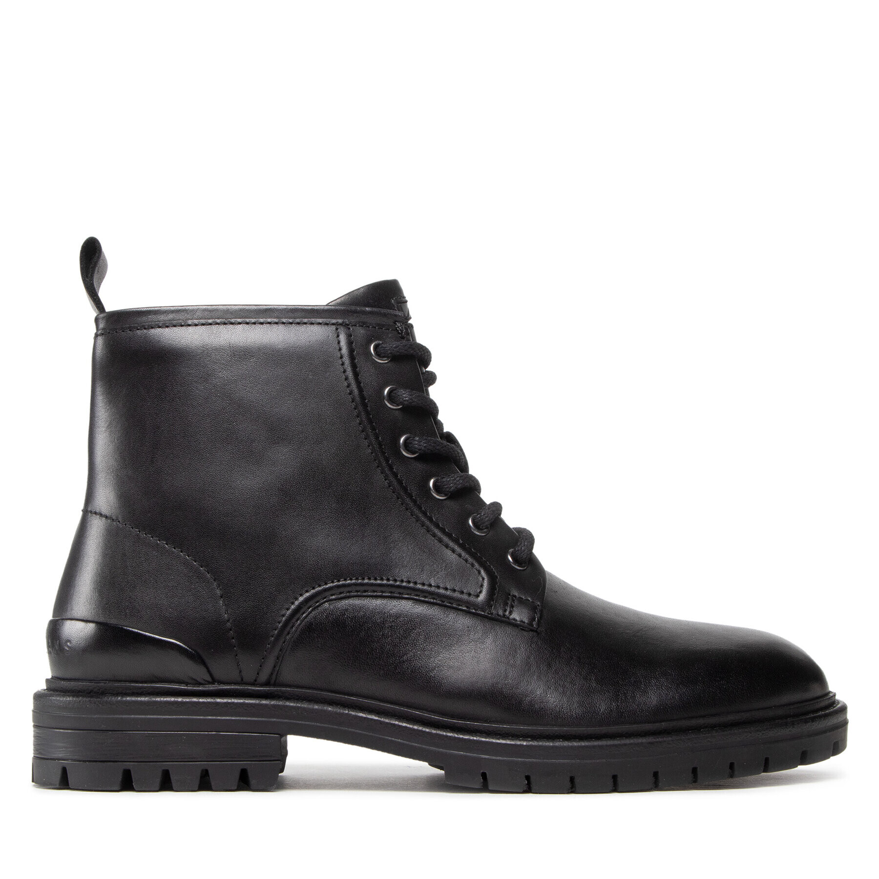 Pepe Jeans Kozačky Ned Boot Relief PMS50223 Černá - Pepit.cz