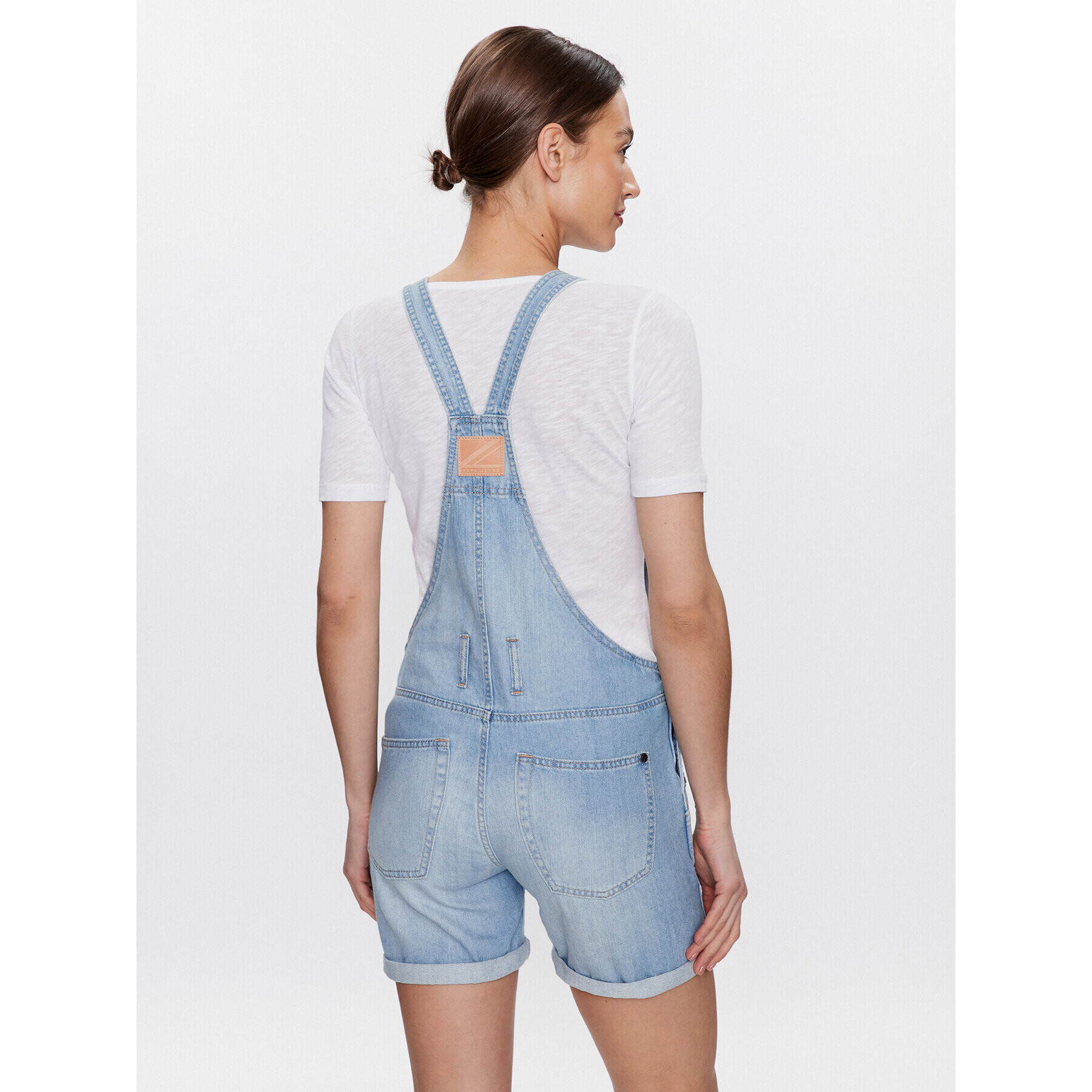 Pepe Jeans Lacláče Abby Fabby PL230445 Modrá Regular Fit - Pepit.cz