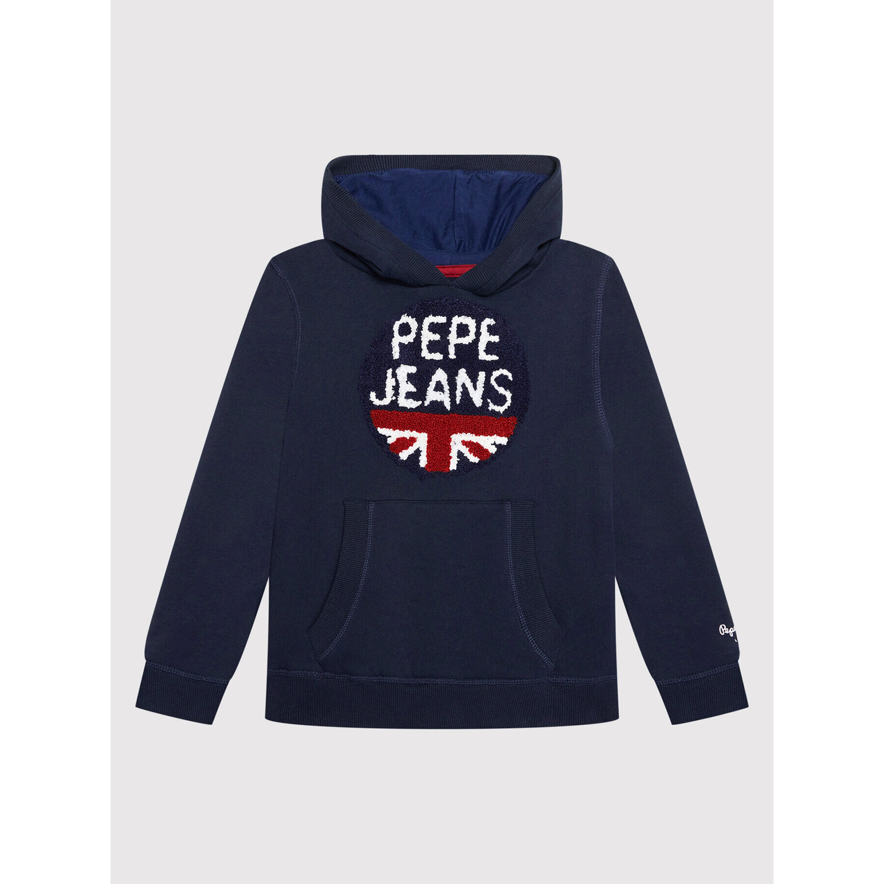 Pepe Jeans Mikina Alexander PB581258 Tmavomodrá Regular Fit - Pepit.cz