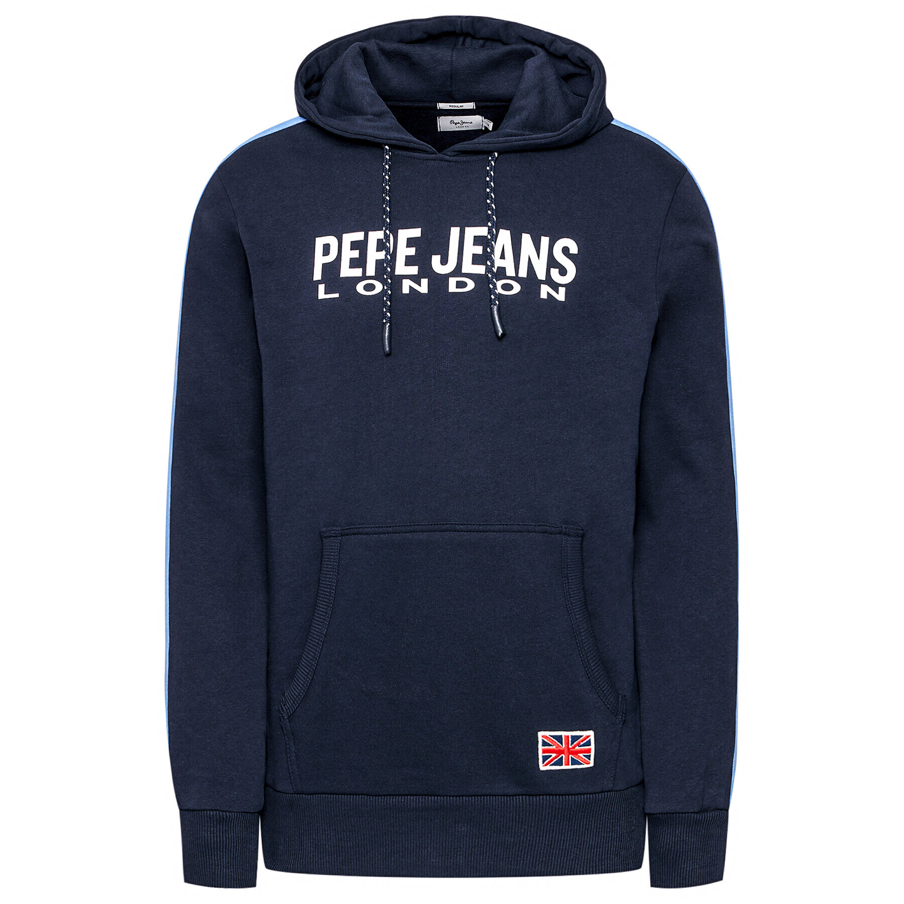 Pepe Jeans Mikina Andre PM582003 Tmavomodrá Regular Fit - Pepit.cz