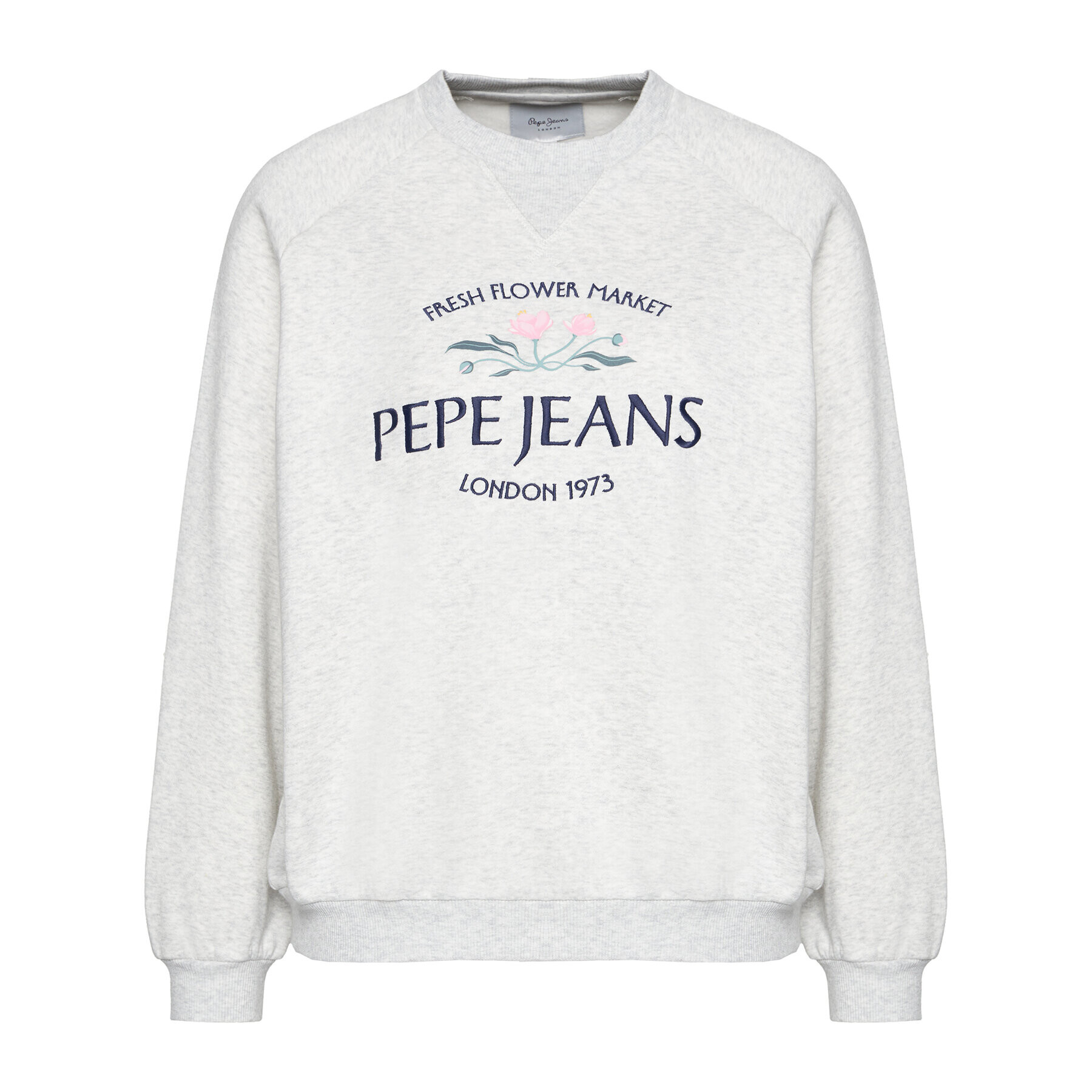 Pepe Jeans Mikina Bindy PL580977 Šedá Regular Fit - Pepit.cz