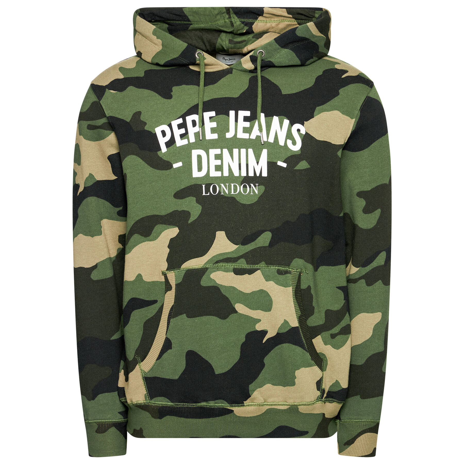 Pepe Jeans Mikina Cam PM581882 Zelená Regular Fit - Pepit.cz