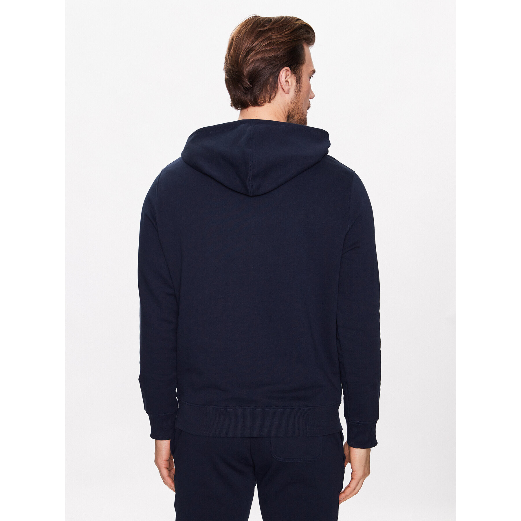 Pepe Jeans Mikina Edward Hoodie PM582381 Tmavomodrá Regular Fit - Pepit.cz