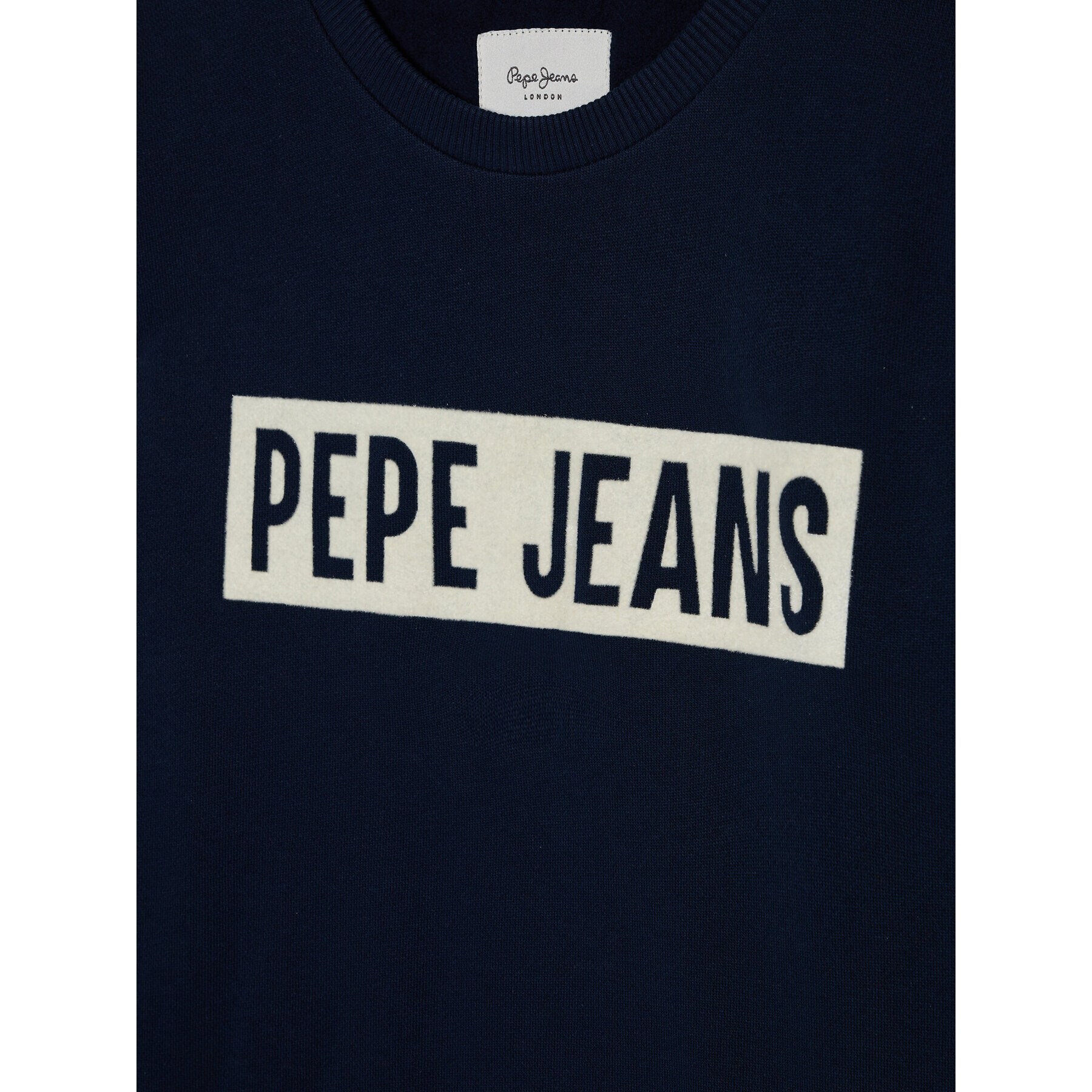 Pepe Jeans Mikina Jamie PB581347 Tmavomodrá Regular Fit - Pepit.cz