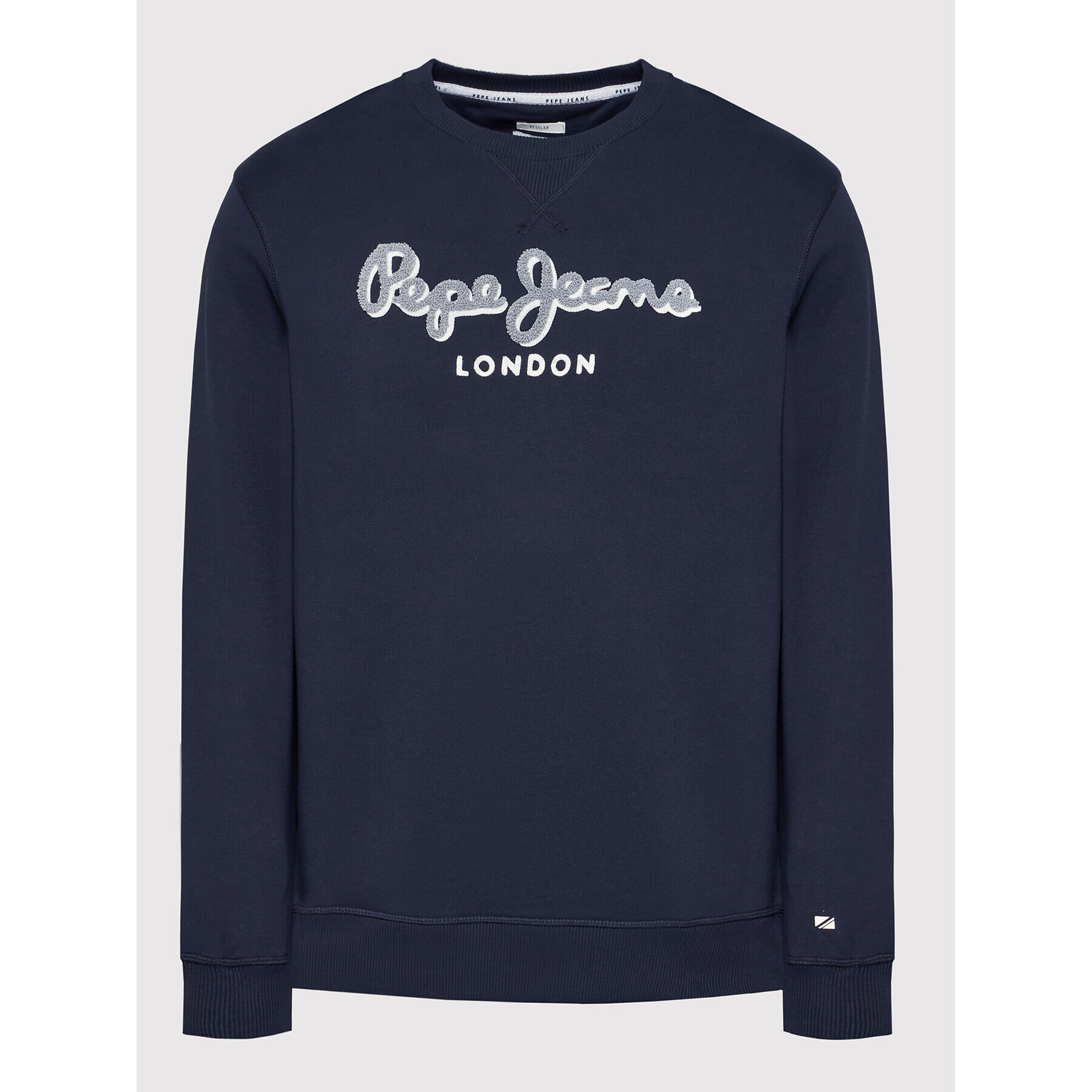 Pepe Jeans Mikina Lamont PM582225 Tmavomodrá Regular Fit - Pepit.cz