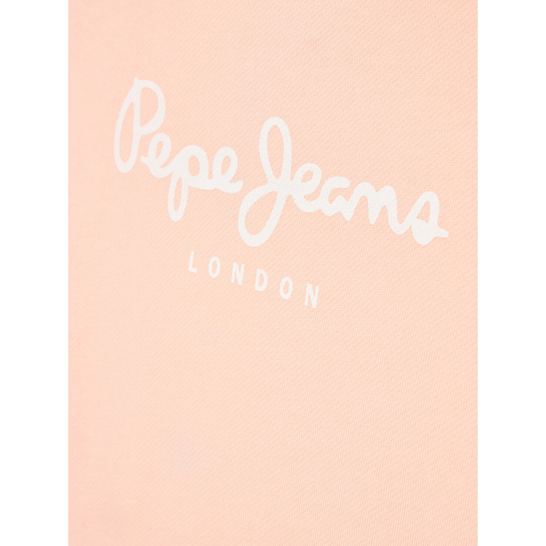 Pepe Jeans Mikina Logo Rose PG581246 Růžová Regular Fit - Pepit.cz