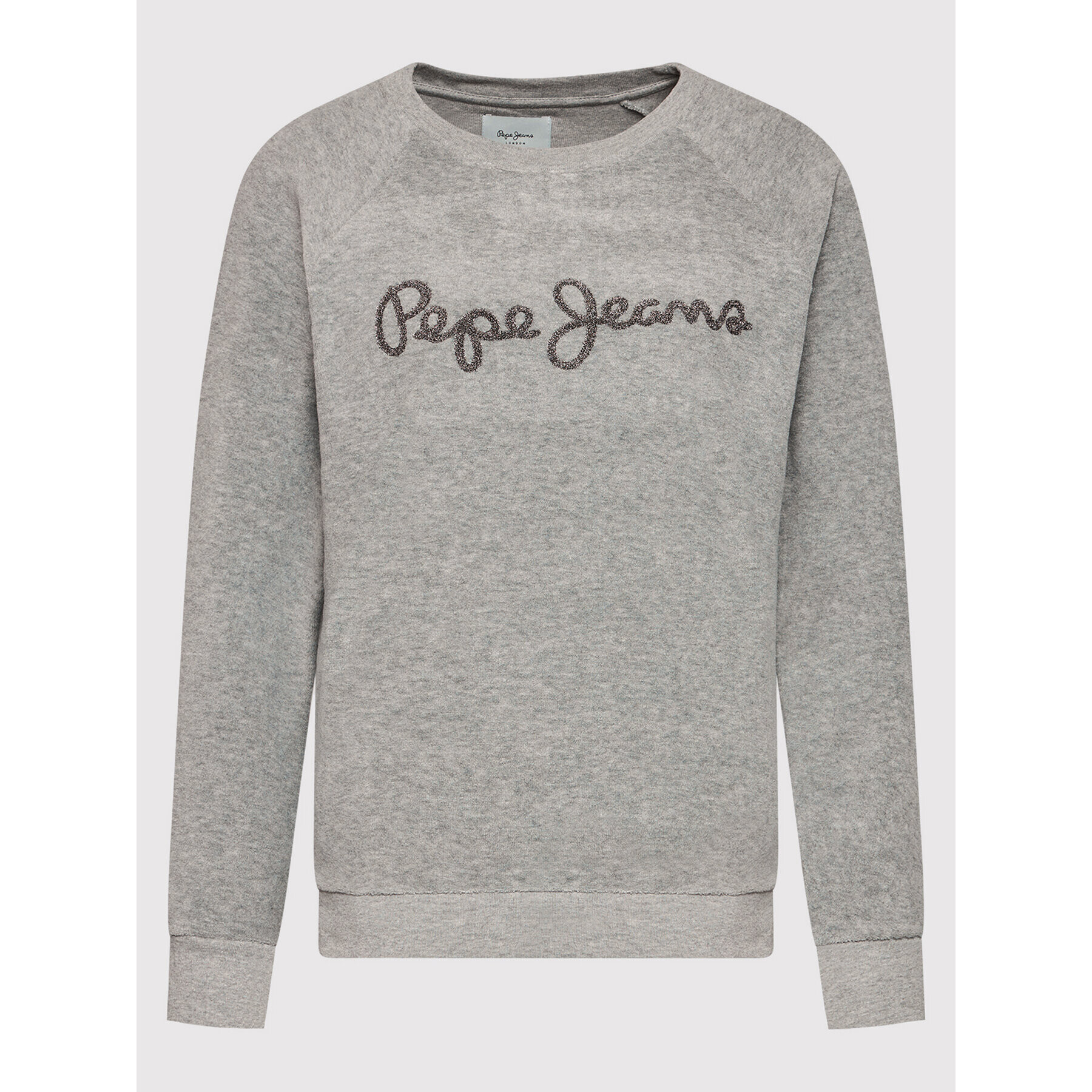 Pepe Jeans Mikina Nana PL581128 Šedá Regular Fit - Pepit.cz