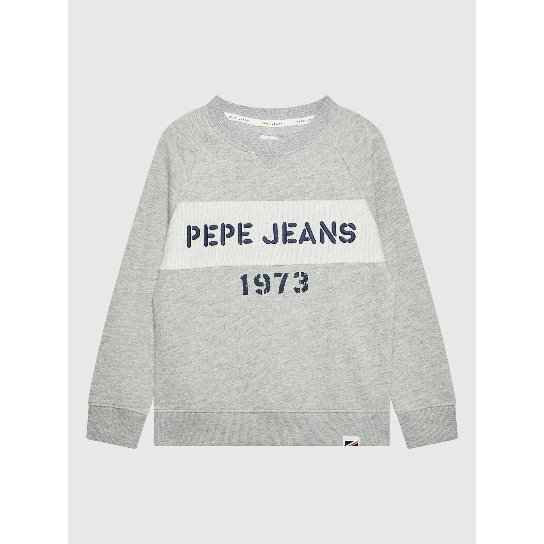 Pepe Jeans Mikina Orson PB581435 Šedá Regular Fit - Pepit.cz