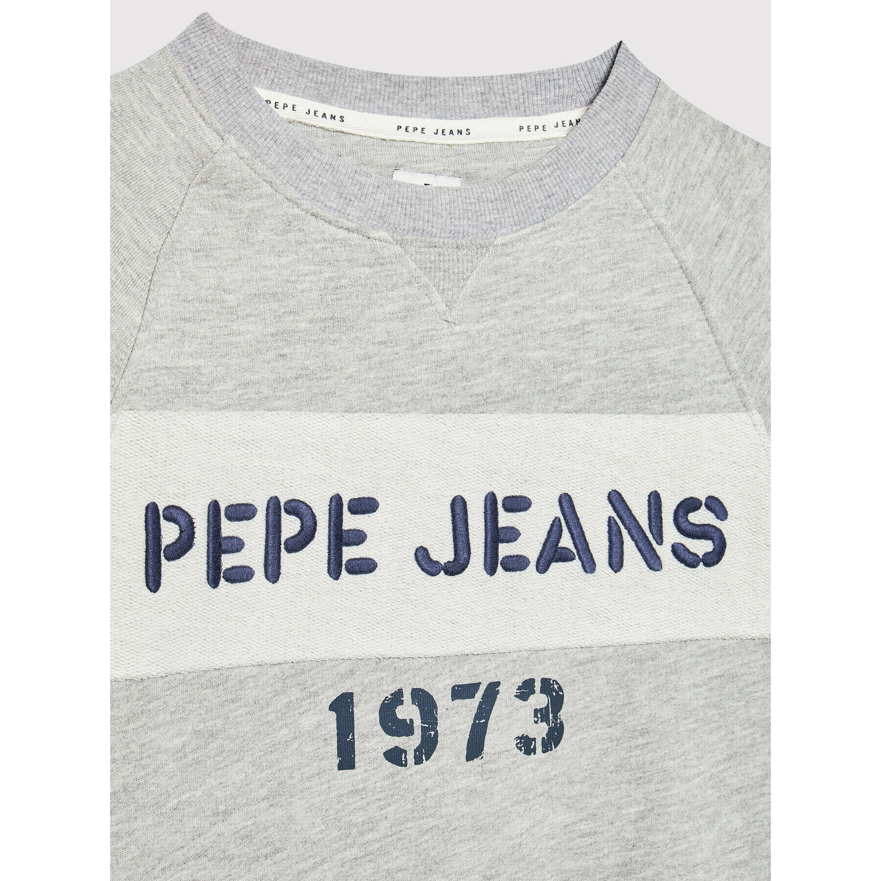 Pepe Jeans Mikina Orson PB581435 Šedá Regular Fit - Pepit.cz