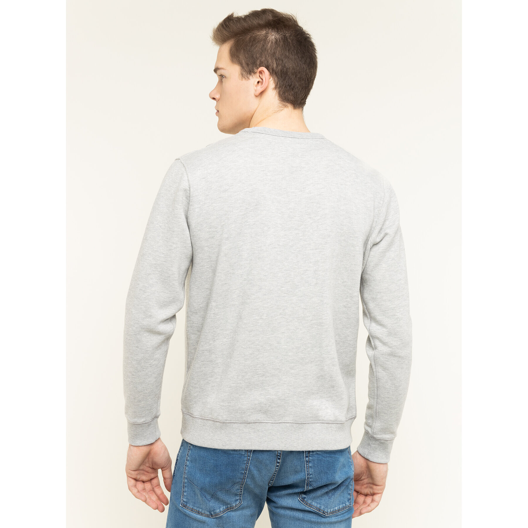 Pepe Jeans Mikina PM581140 Šedá Regular Fit - Pepit.cz