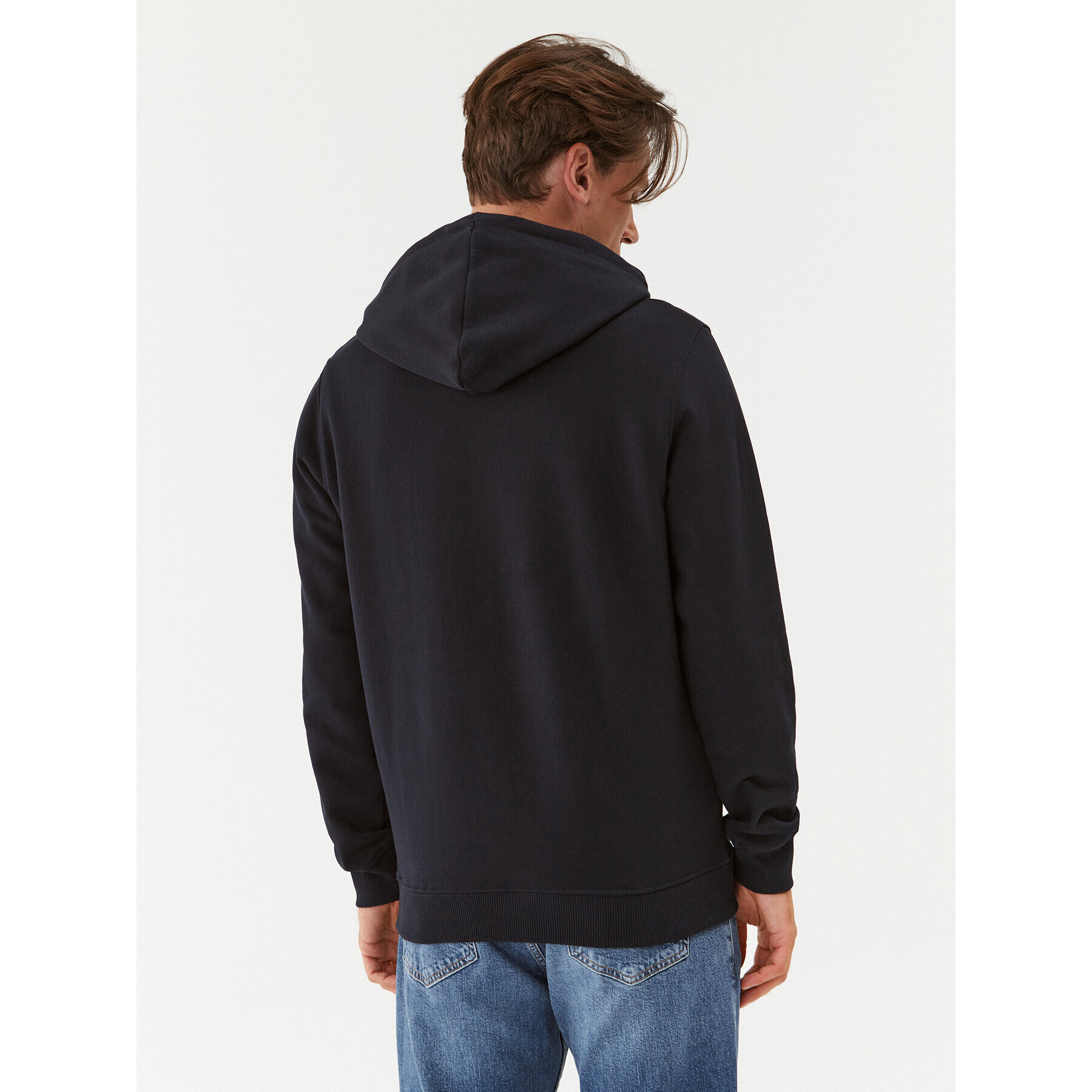 Pepe Jeans Mikina Ryan Hoodie PM582328 Tmavomodrá Regular Fit - Pepit.cz