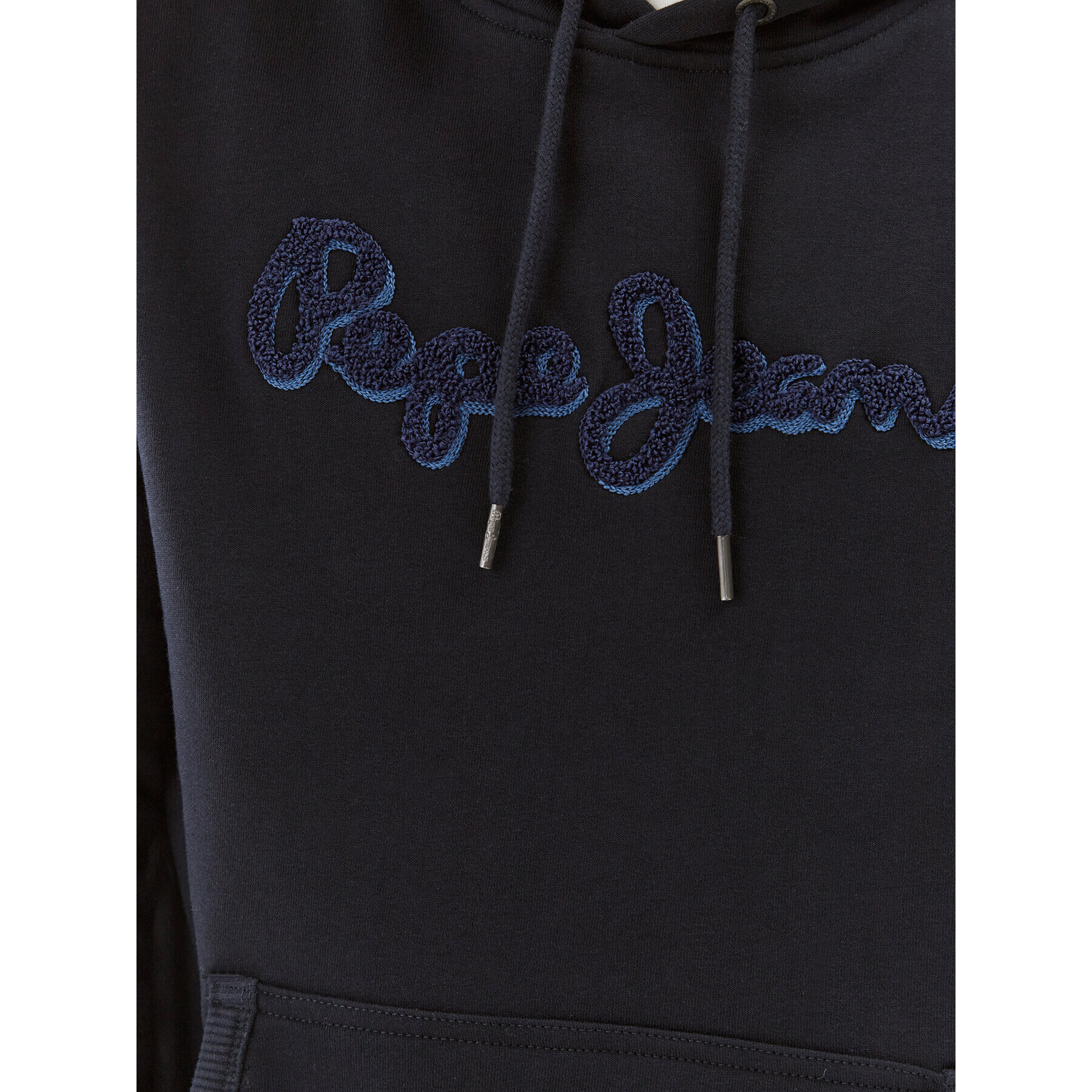 Pepe Jeans Mikina Ryan Hoodie PM582328 Tmavomodrá Regular Fit - Pepit.cz