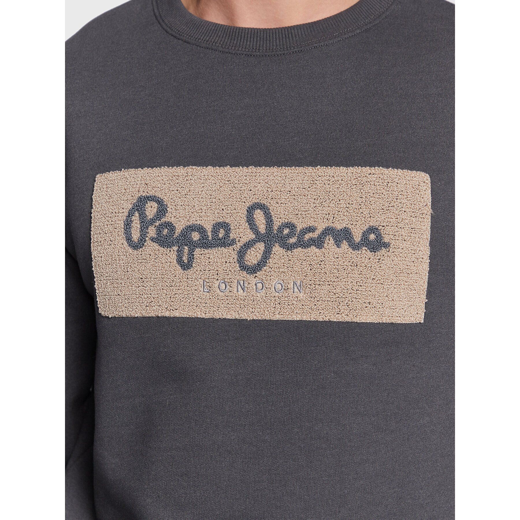 Pepe Jeans Mikina Sean PM582316 Šedá Regular Fit - Pepit.cz