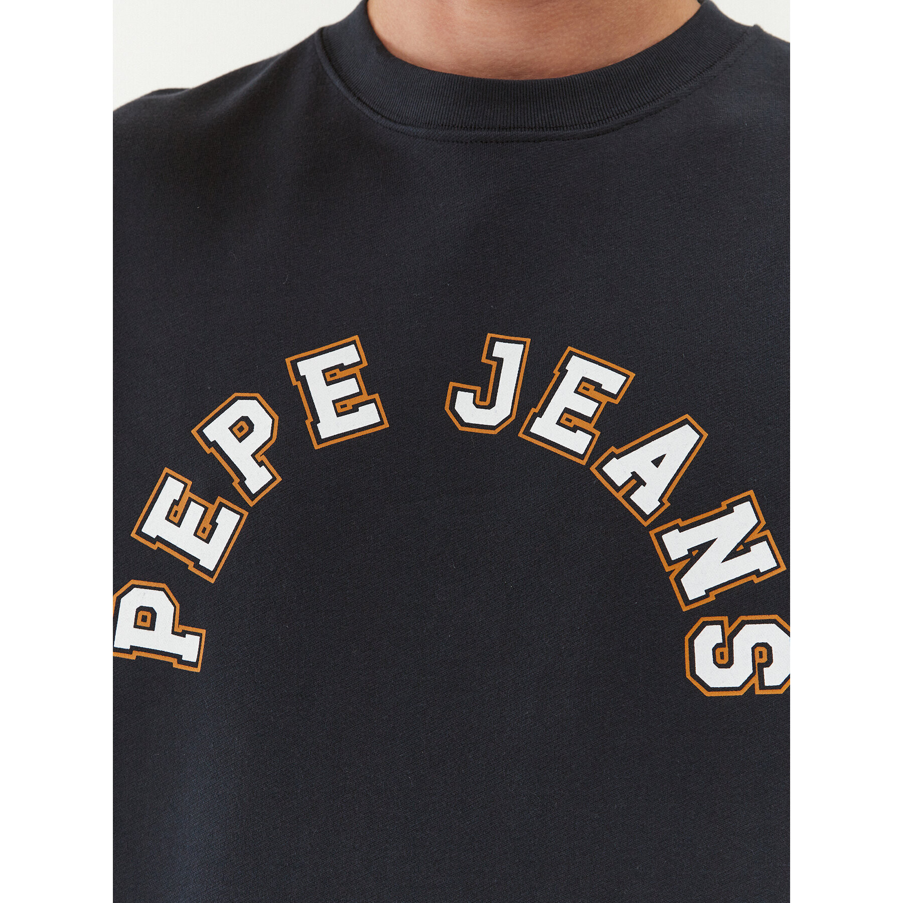 Pepe Jeans Mikina Westend Sweat PM582524 Tmavomodrá Regular Fit - Pepit.cz