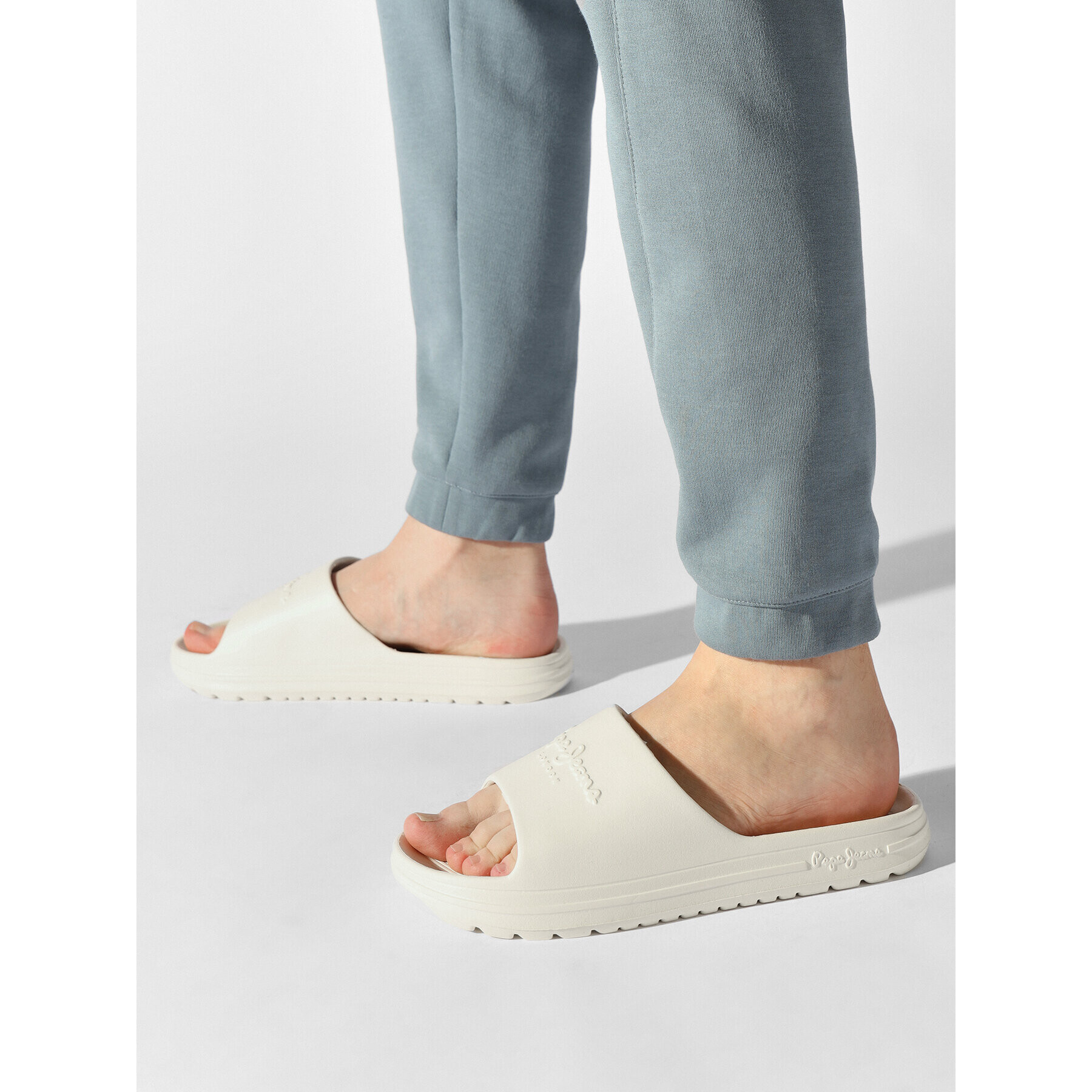 Pepe Jeans Nazouváky Beach Slide PMS70121 Bílá - Pepit.cz