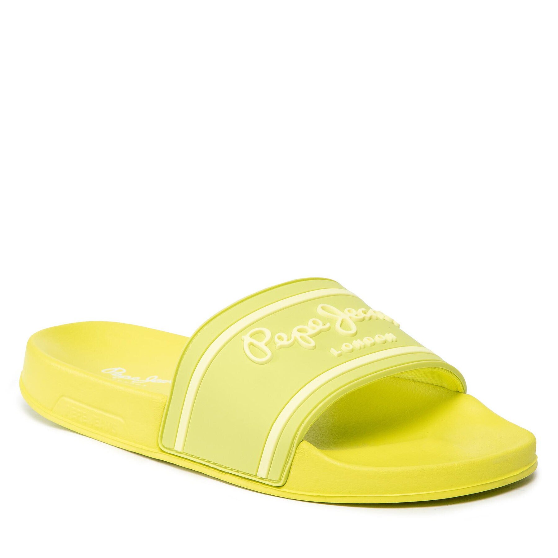 Pepe Jeans Nazouváky Slider Logo Woman PLS70112 Zelená - Pepit.cz