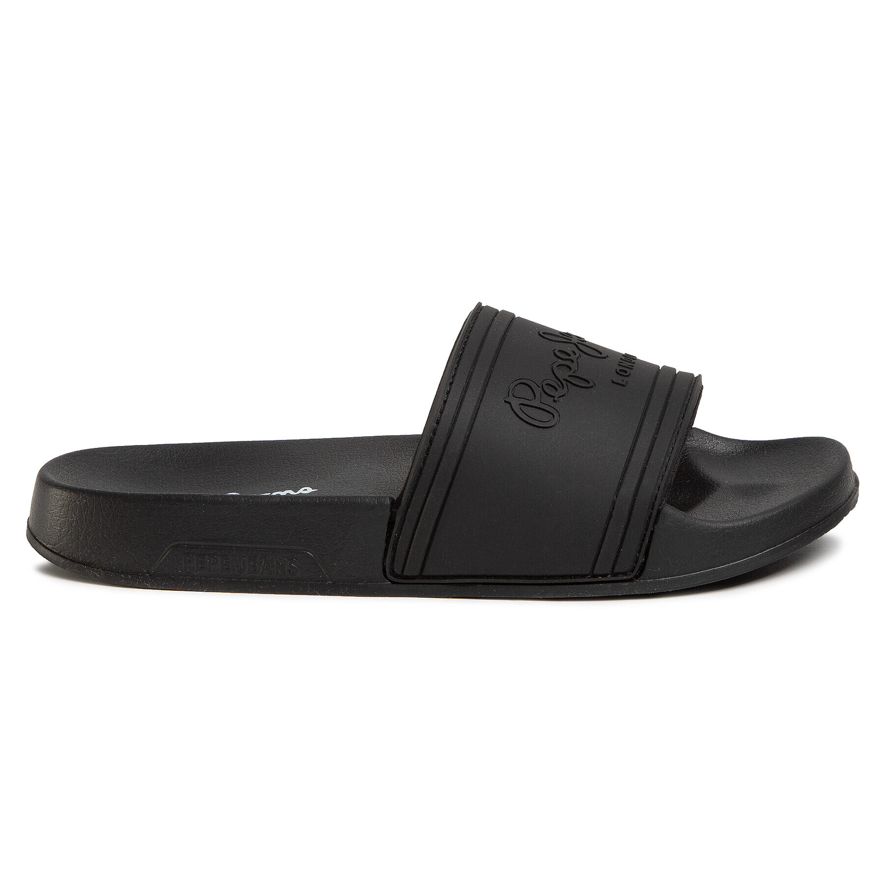 Pepe Jeans Nazouváky Slider Unisex PLS70081 Černá - Pepit.cz