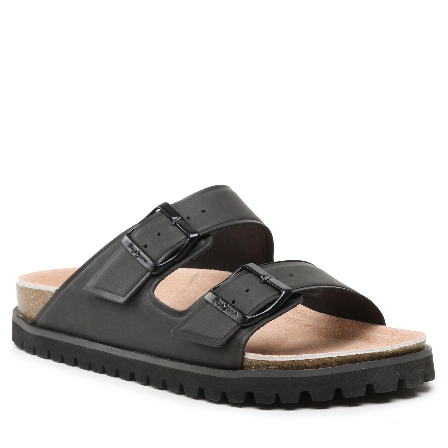 Pepe Jeans Nazouváky Urban Sandal Basic Cork W PLS90600 Černá - Pepit.cz