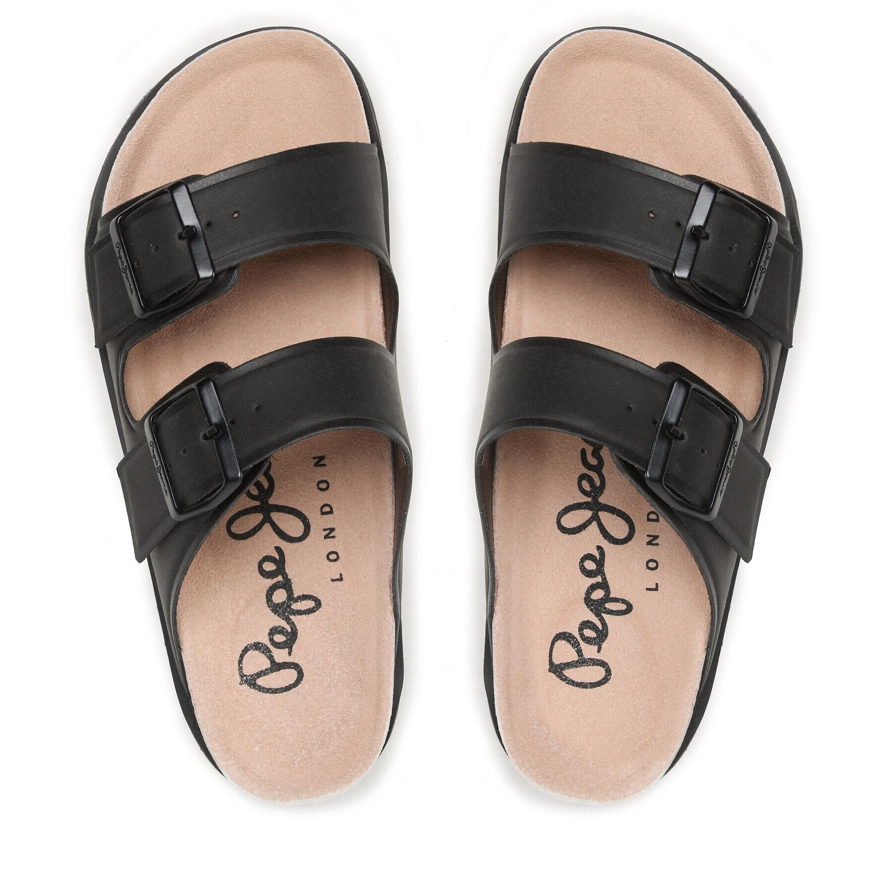 Pepe Jeans Nazouváky Urban Sandal Basic Cork W PLS90600 Černá - Pepit.cz