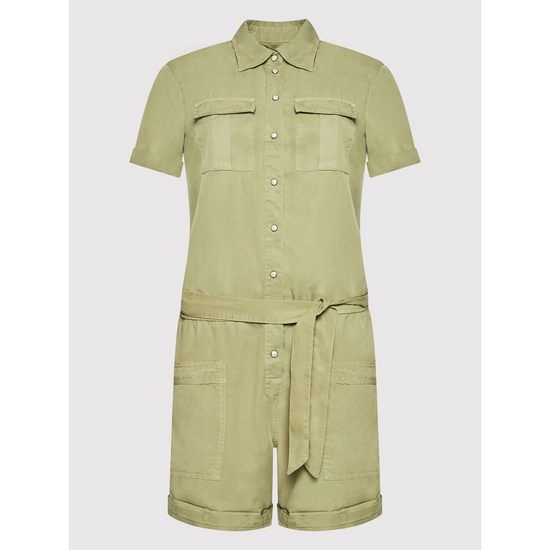 Pepe Jeans Overal Safari Tess PL230399 Zelená Regular Fit - Pepit.cz