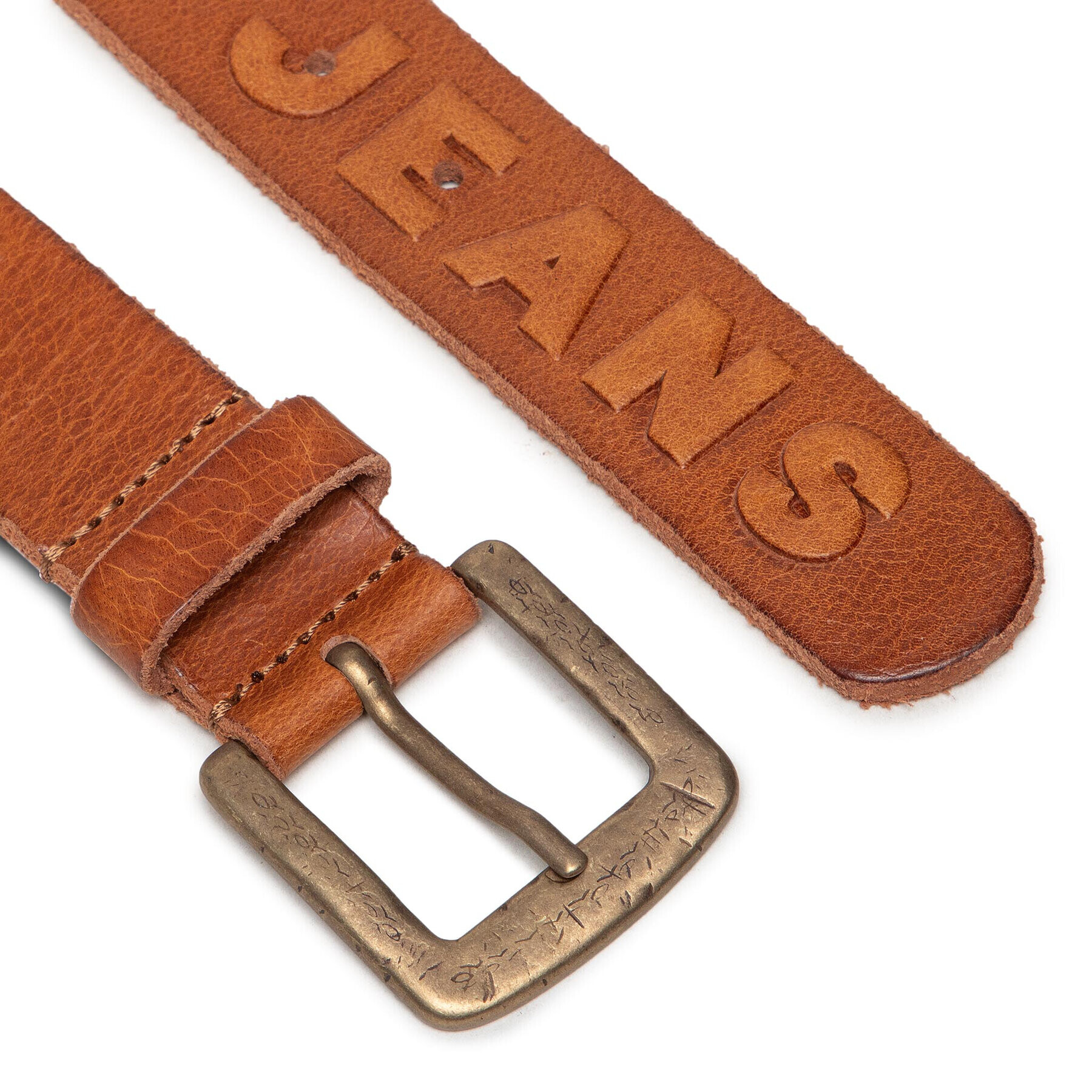 Pepe Jeans Pánský pásek Lena Belt PL020797 Hnědá - Pepit.cz