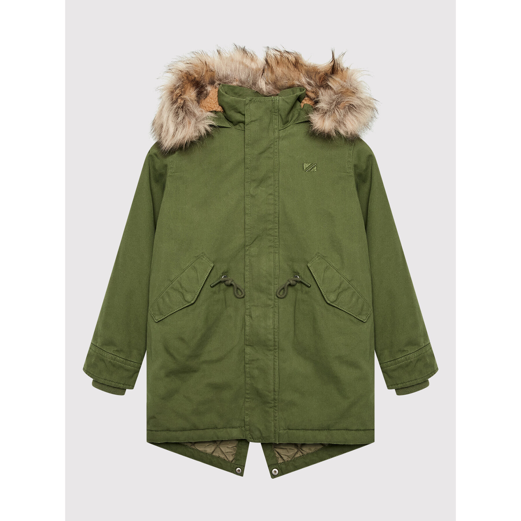 Pepe Jeans Parka Golders PB401144 Zelená Regular Fit - Pepit.cz