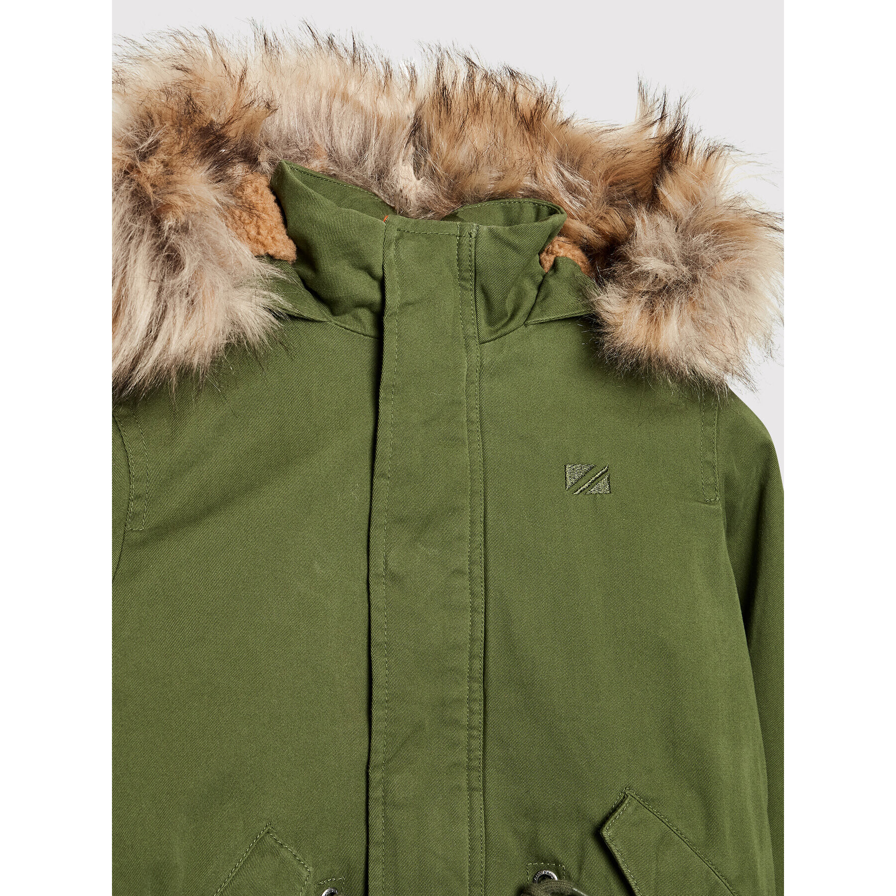 Pepe Jeans Parka Golders PB401144 Zelená Regular Fit - Pepit.cz