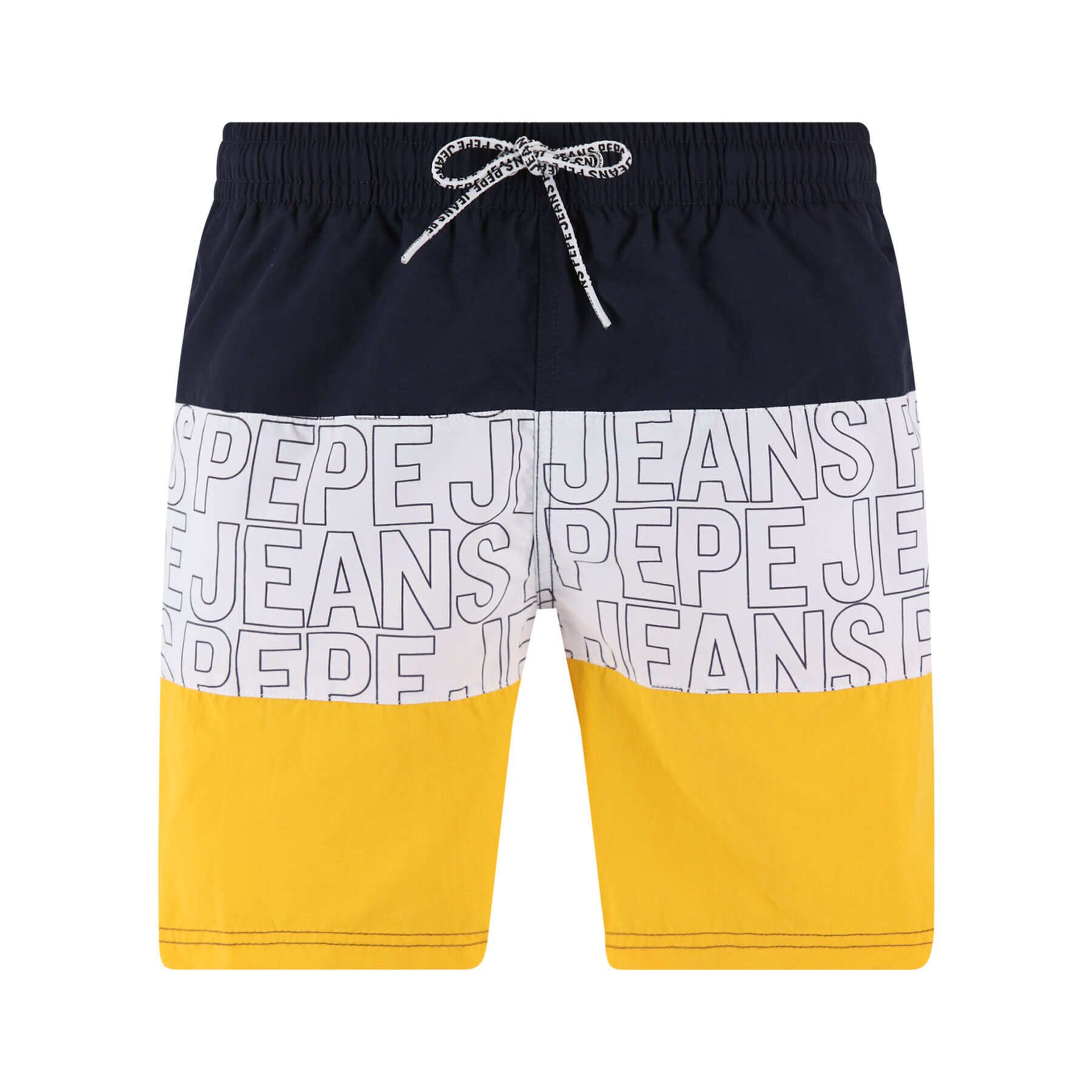 Pepe Jeans Plavecké šortky Erik PMB10241 Žlutá Regular Fit - Pepit.cz