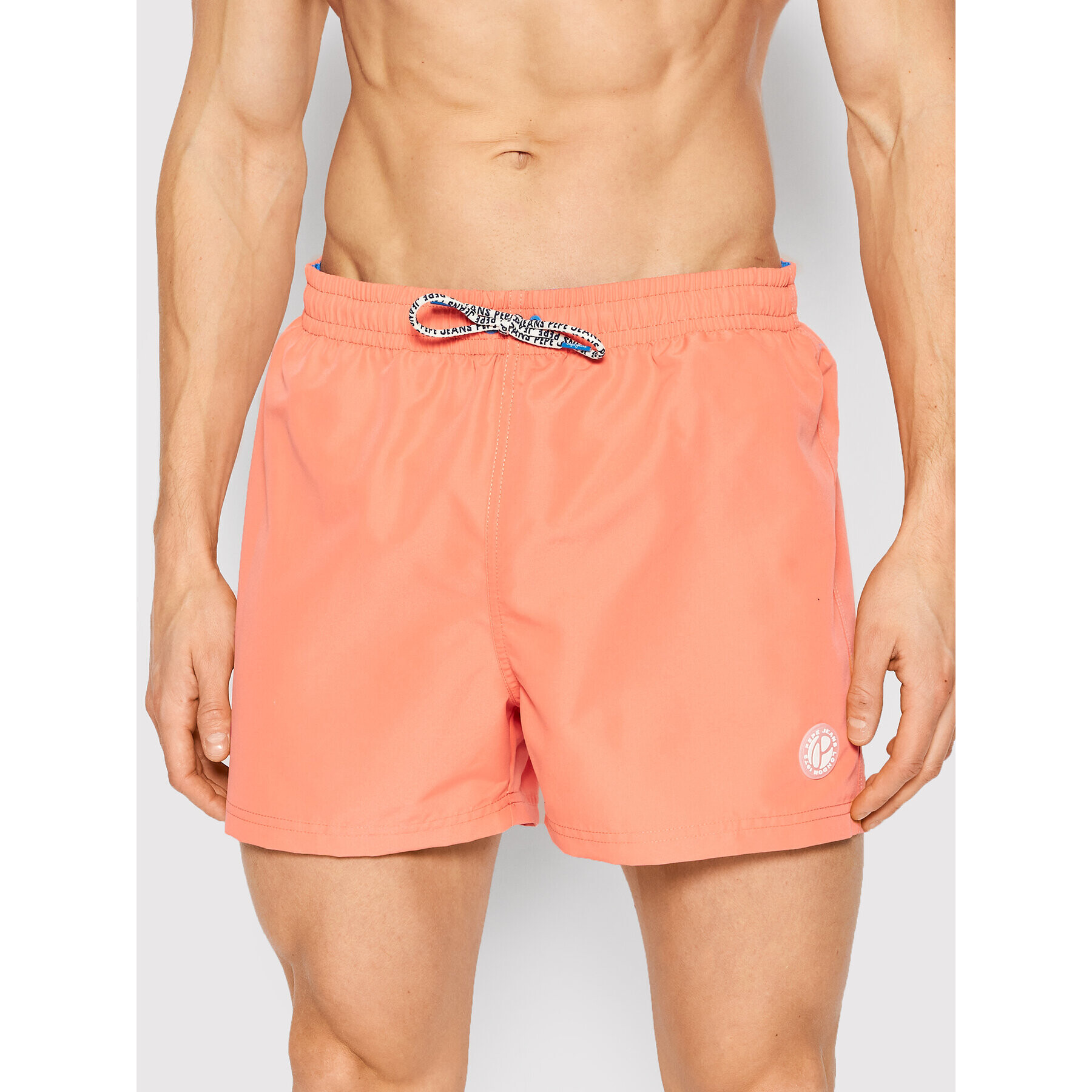 Pepe Jeans Plavecké šortky Remo PMB10328 Oranžová Regular Fit - Pepit.cz