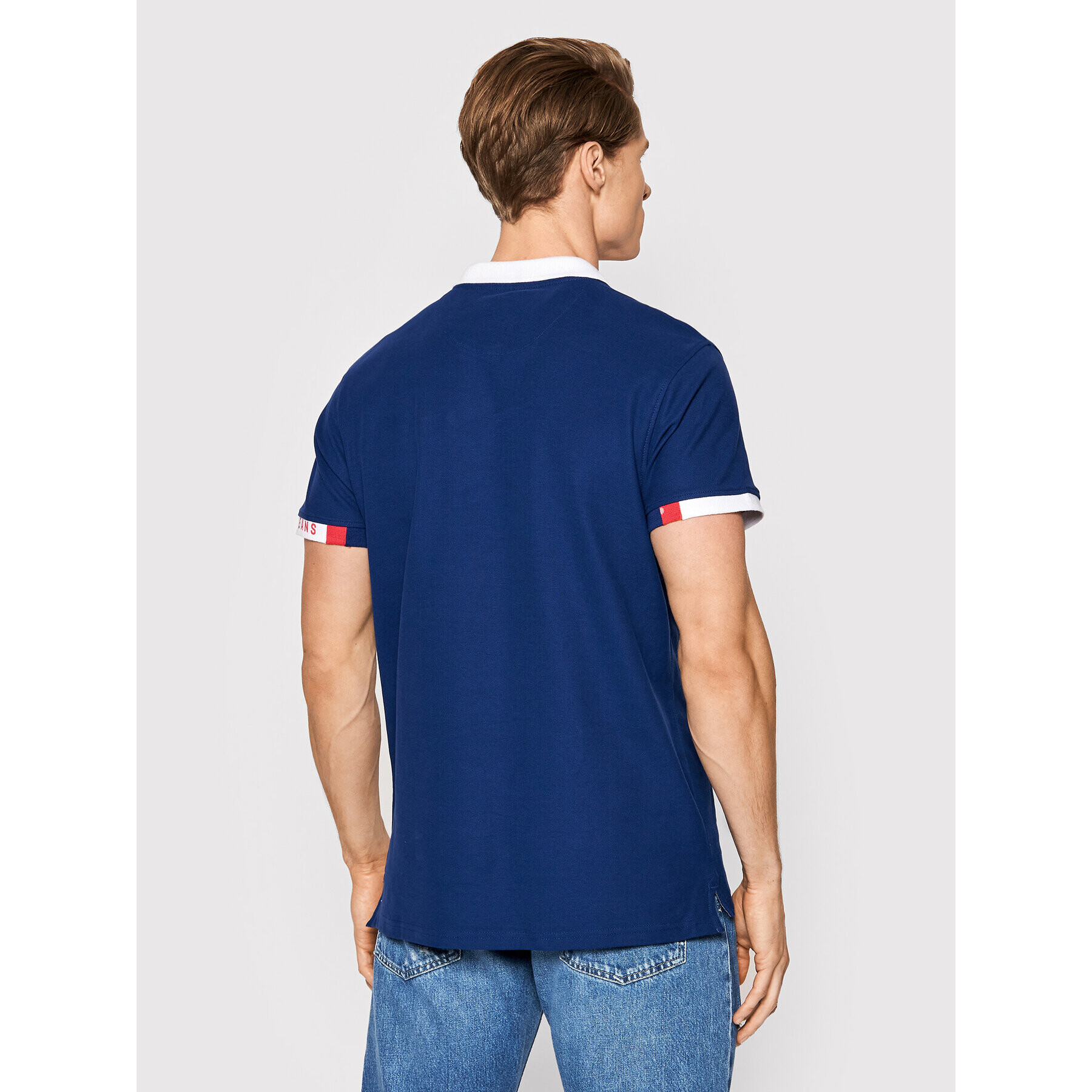 Pepe Jeans Polokošile Felix PM541833 Tmavomodrá Regular Fit - Pepit.cz