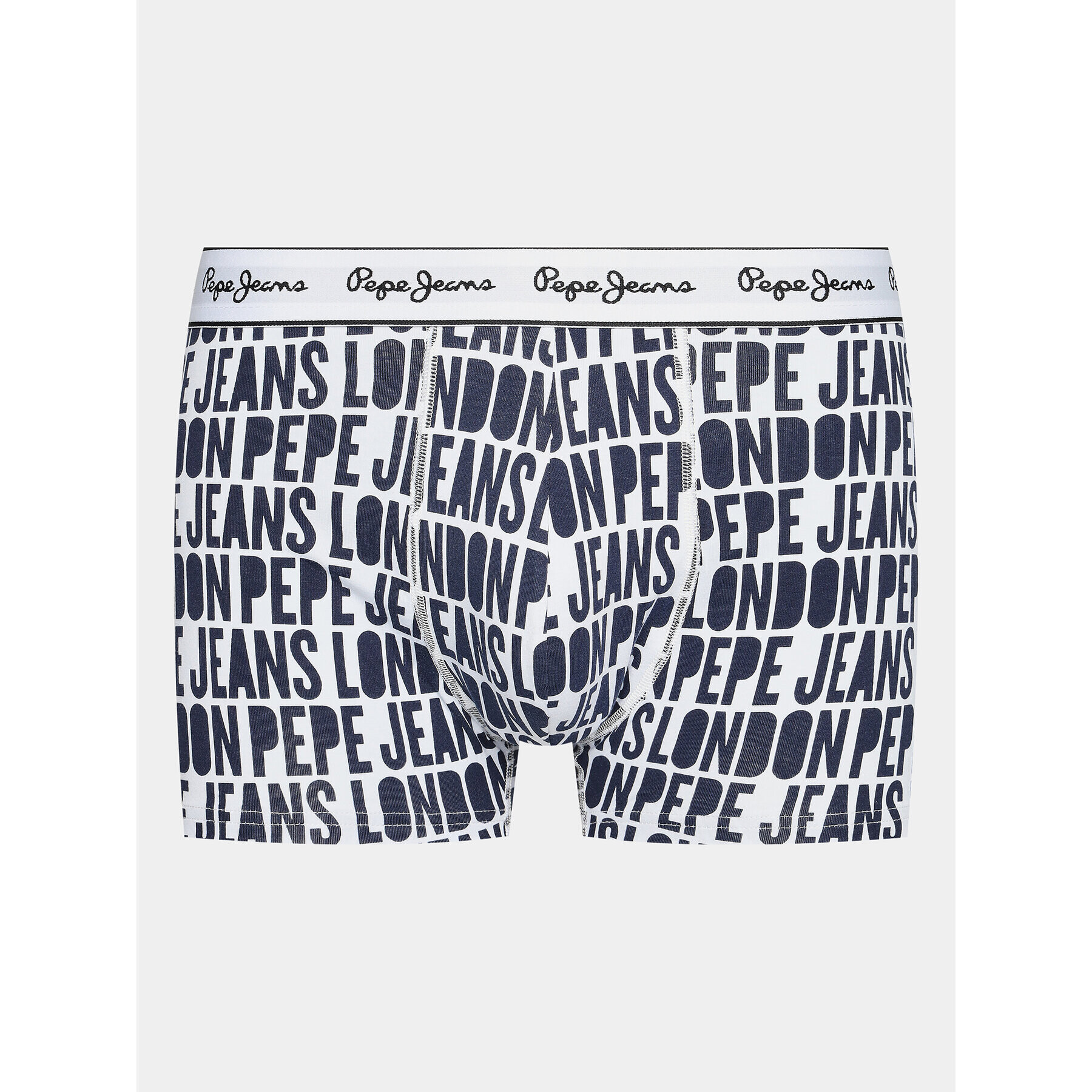 Pepe Jeans Sada 3 kusů boxerek Allover Logo Tk 3P PMU11091 Tmavomodrá - Pepit.cz