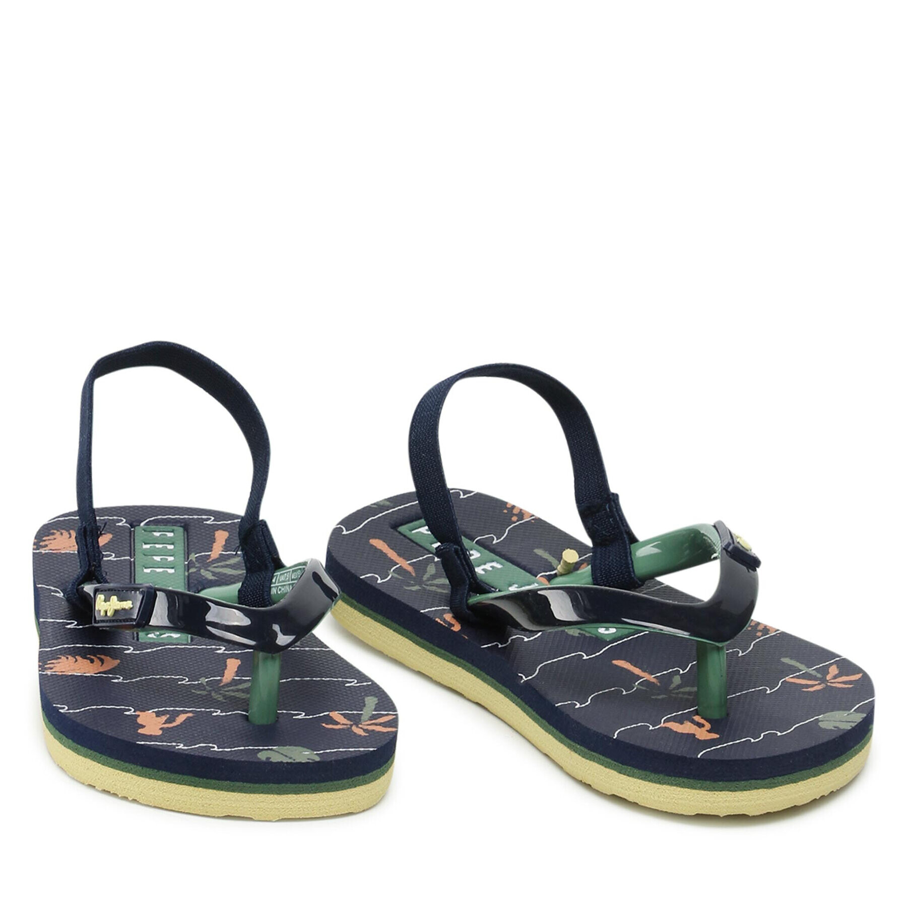 Pepe Jeans Sandály Beach Palms Boy K PBS70052 Tmavomodrá - Pepit.cz