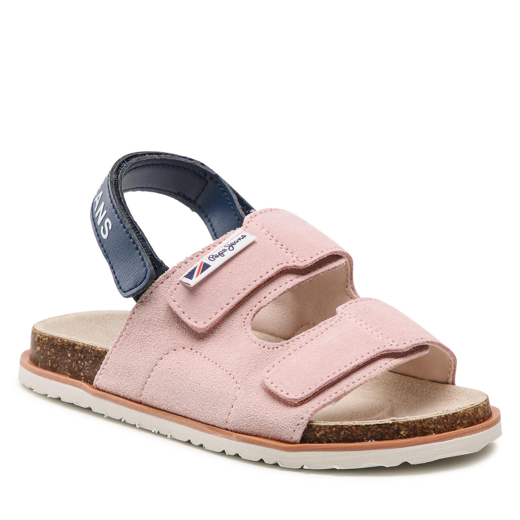 Pepe Jeans Sandály Berlin Girl Strap PGS90179 Růžová - Pepit.cz