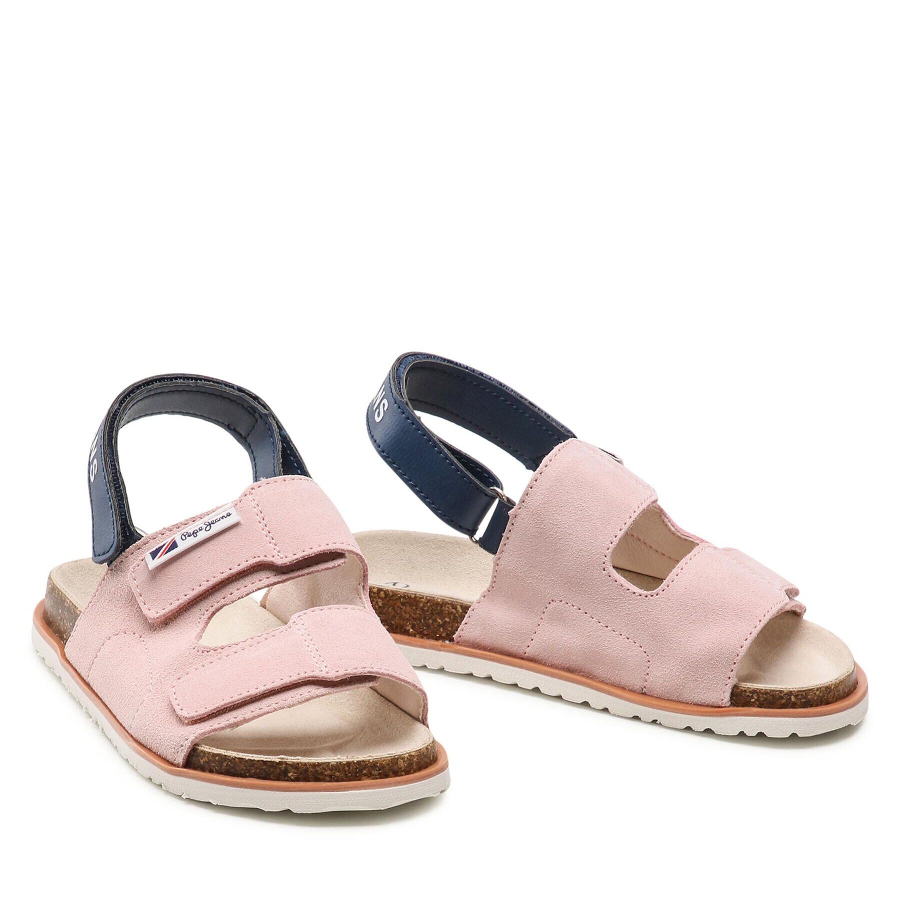 Pepe Jeans Sandály Berlin Girl Strap PGS90179 Růžová - Pepit.cz