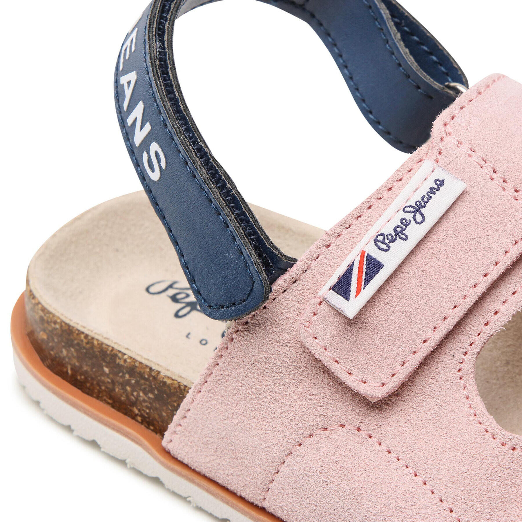 Pepe Jeans Sandály Berlin Girl Strap PGS90179 Růžová - Pepit.cz