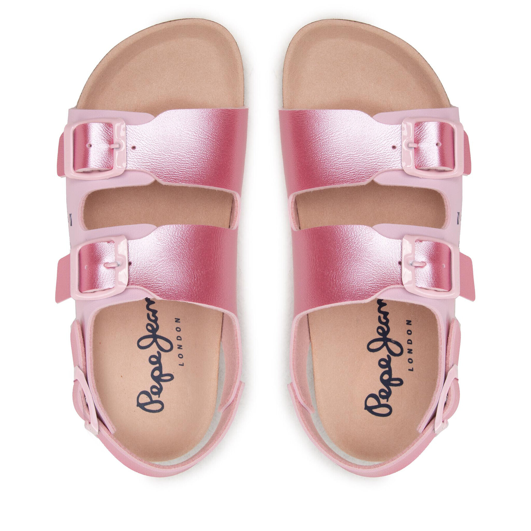 Pepe Jeans Sandály Bio Corp Girl PGS90185 Růžová - Pepit.cz