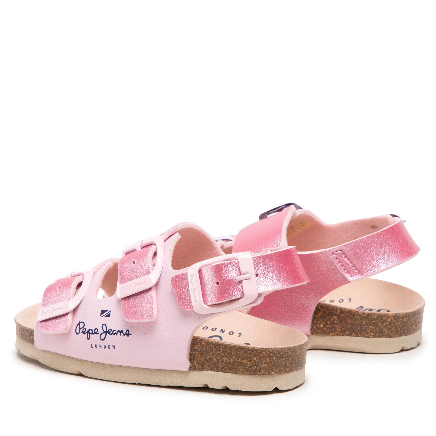 Pepe Jeans Sandály Bio Corp Girl PGS90186 Růžová - Pepit.cz