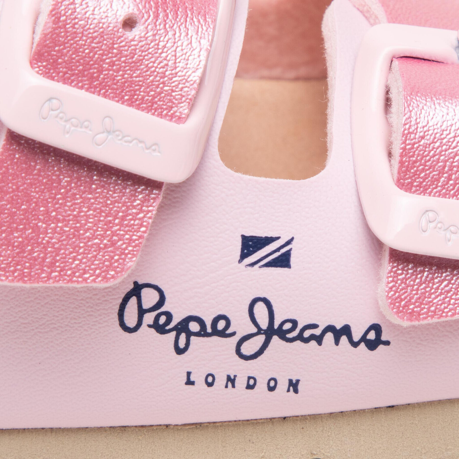 Pepe Jeans Sandály Bio Corp Girl PGS90186 Růžová - Pepit.cz