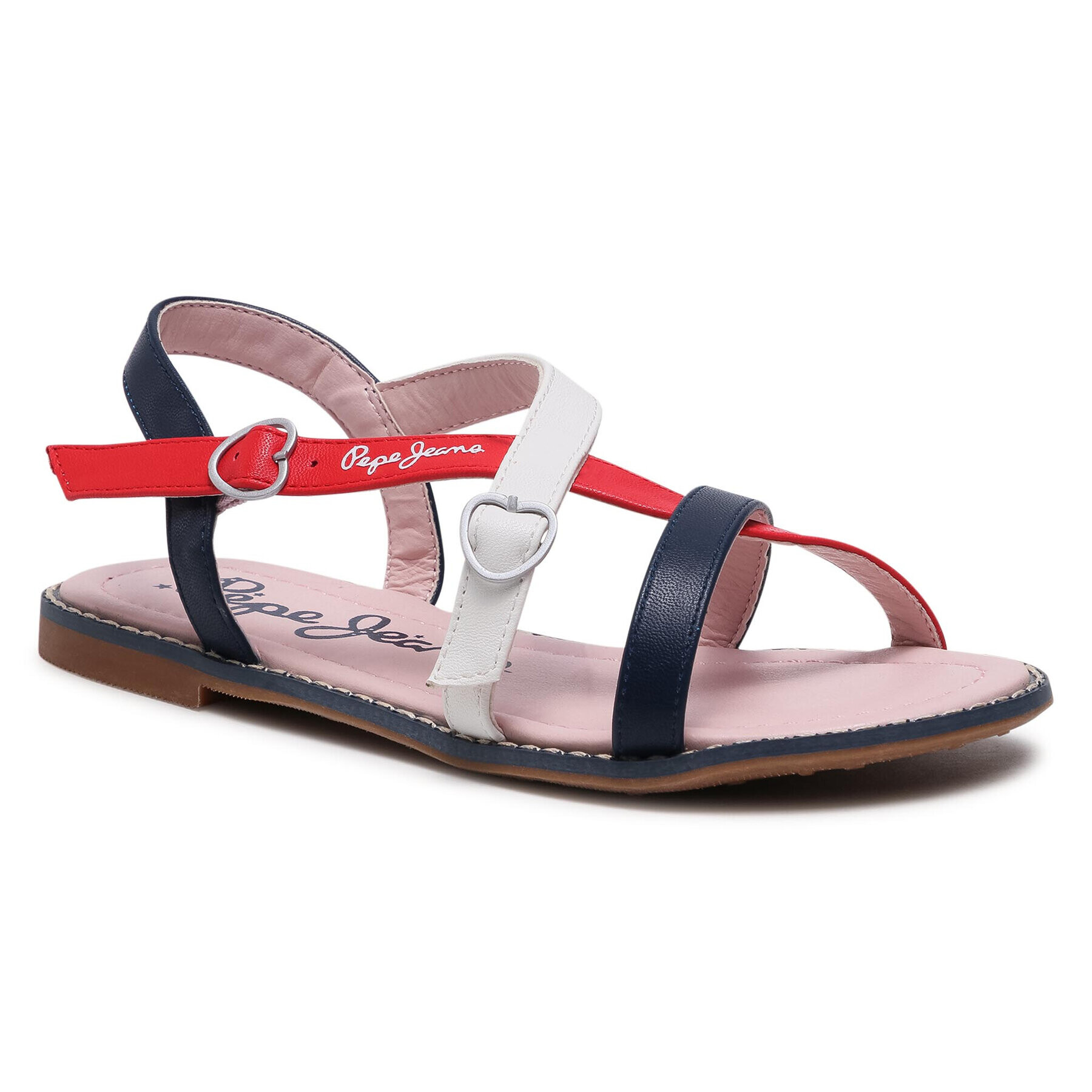 Pepe Jeans Sandály Elsa Britt PGS90156 Tmavomodrá - Pepit.cz