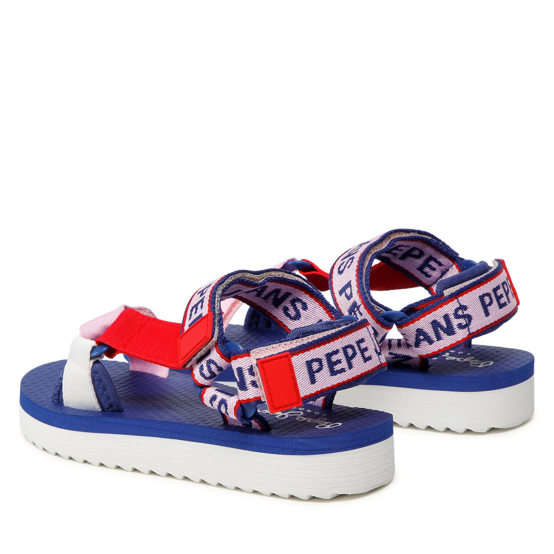 Pepe Jeans Sandály Pool Multi Girl PGS90178 Tmavomodrá - Pepit.cz