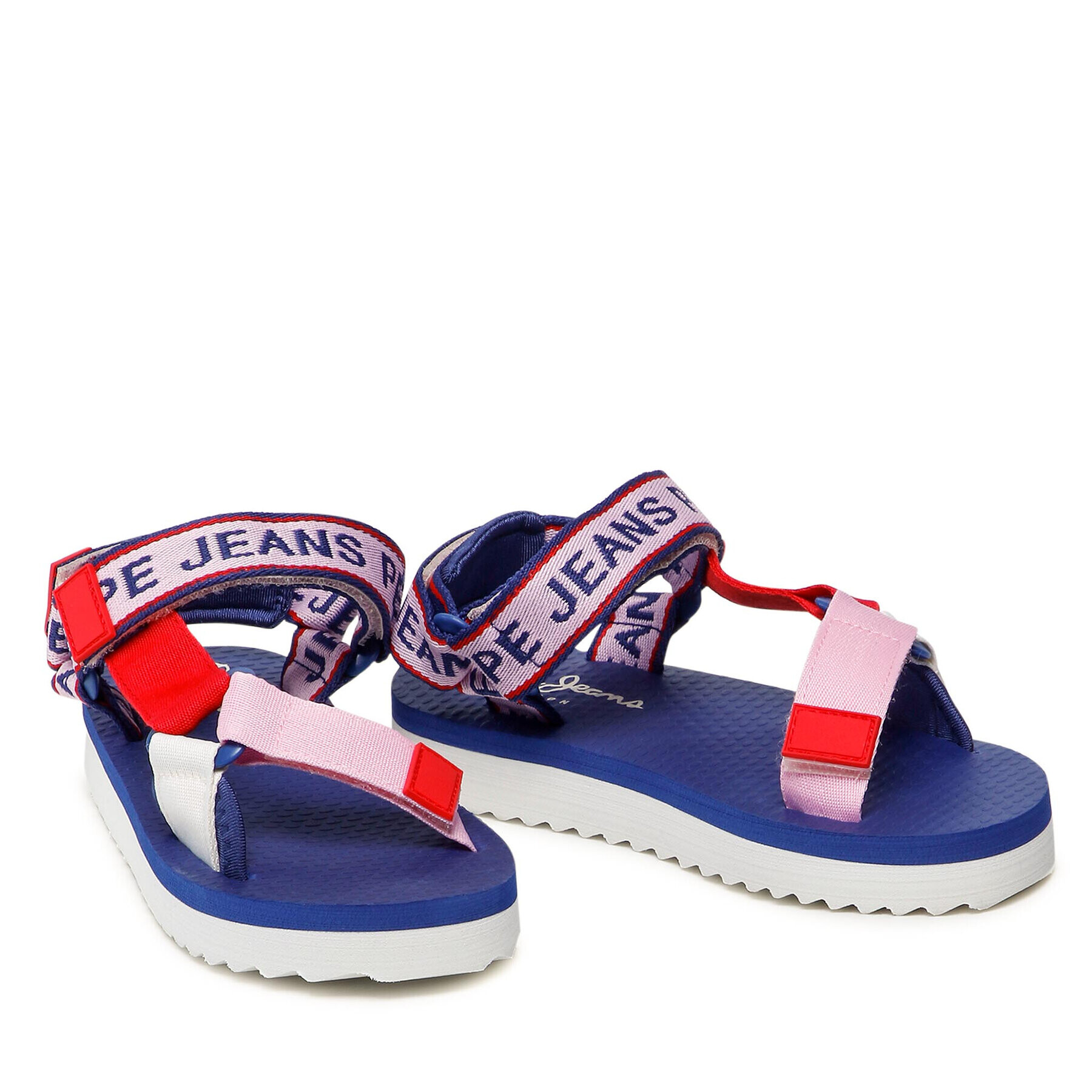 Pepe Jeans Sandály Pool Multi Girl PGS90178 Tmavomodrá - Pepit.cz