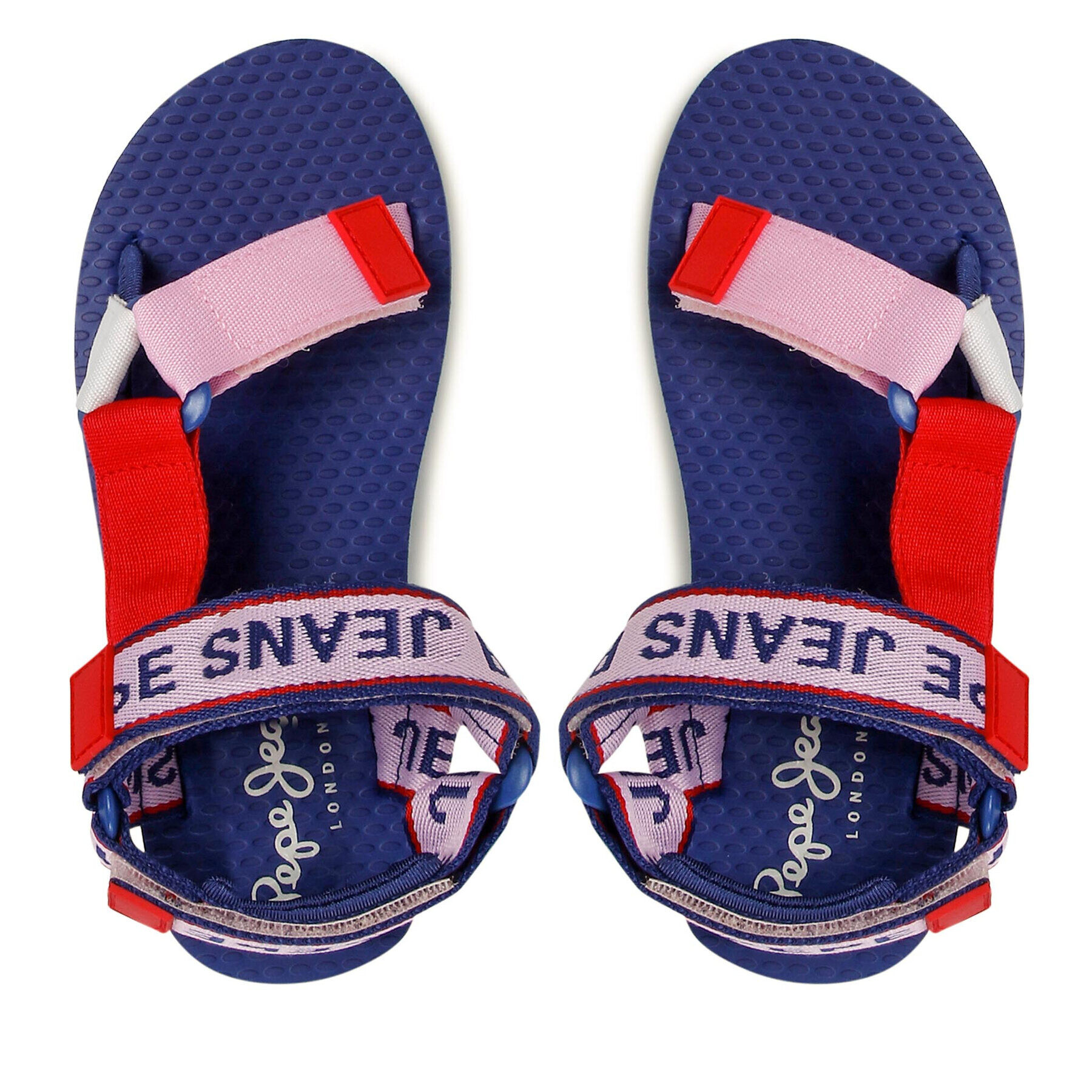 Pepe Jeans Sandály Pool Multi Girl PGS90178 Tmavomodrá - Pepit.cz