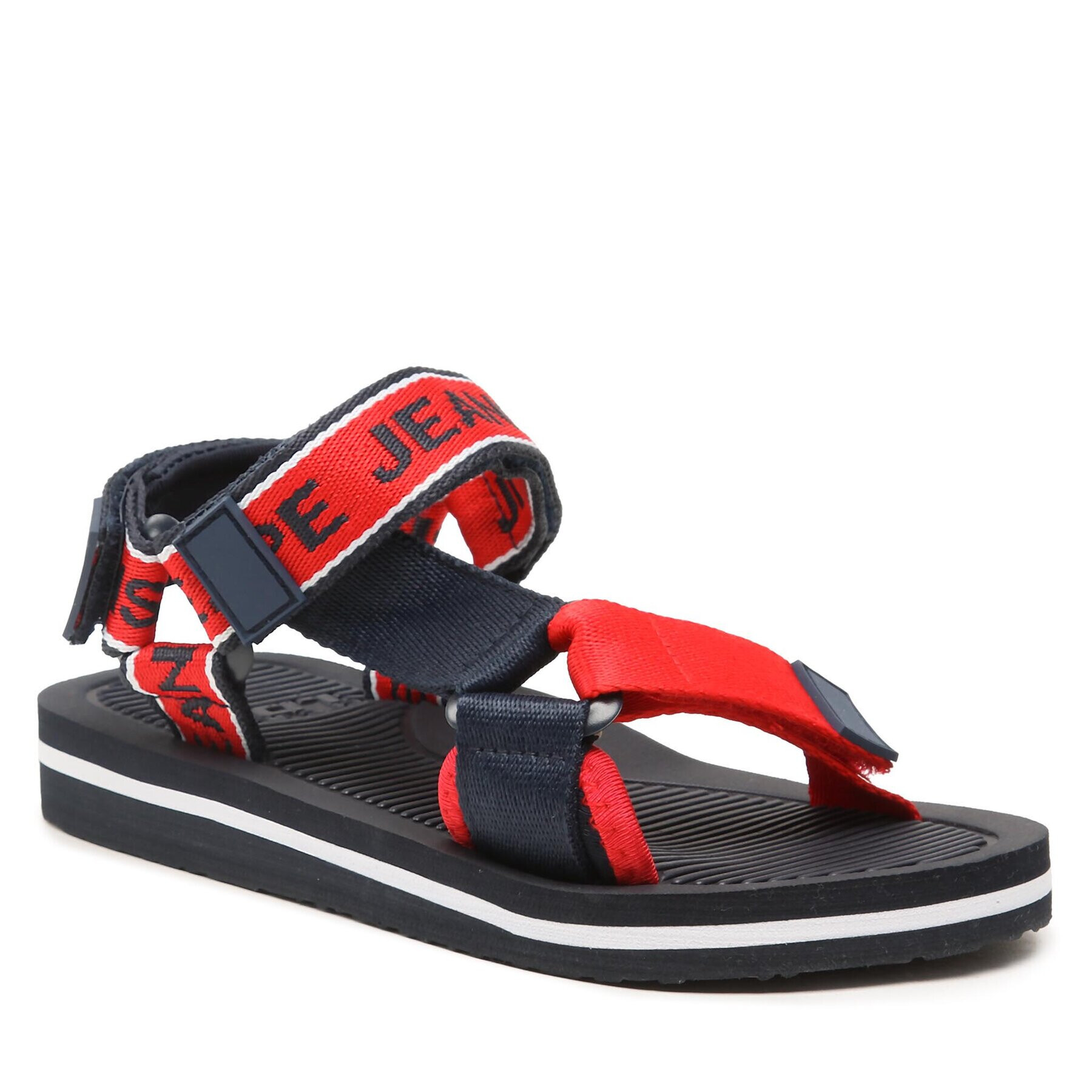 Pepe Jeans Sandály Pool Tape B PBS70056 Červená - Pepit.cz