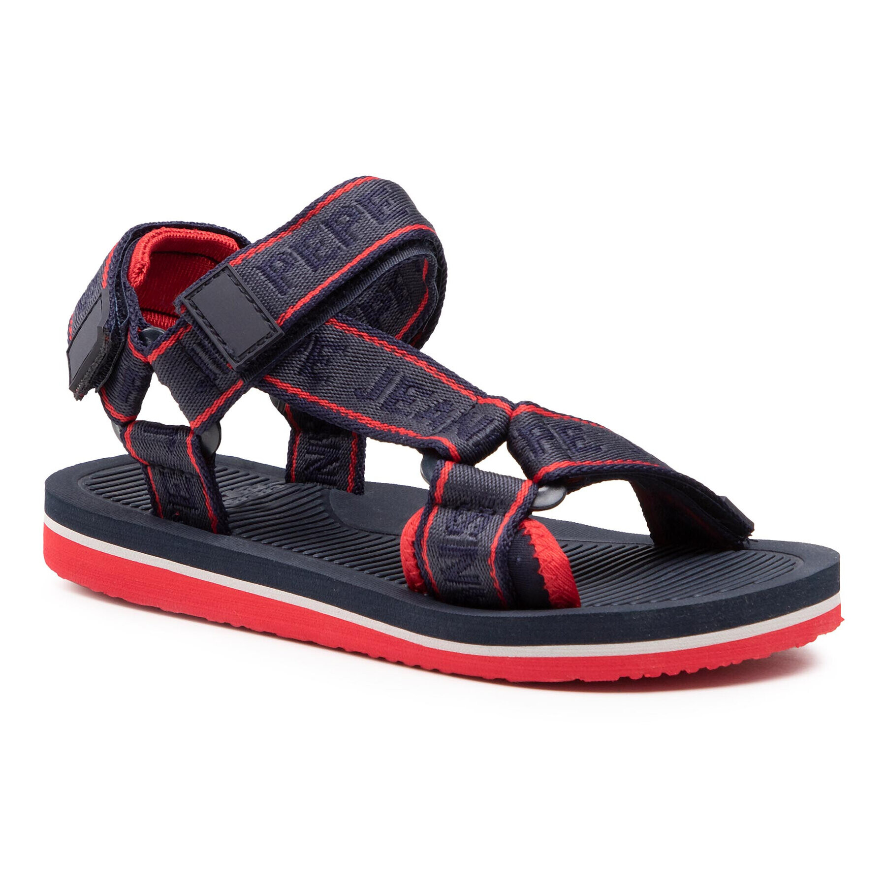 Pepe Jeans Sandály Pool Tape Boys PBS90043 Tmavomodrá - Pepit.cz