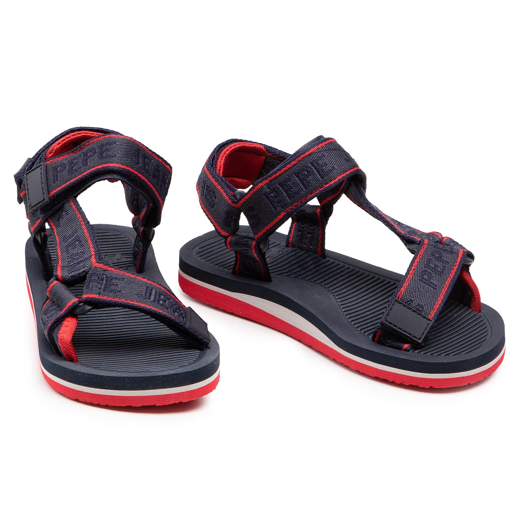 Pepe Jeans Sandály Pool Tape Boys PBS90043 Tmavomodrá - Pepit.cz