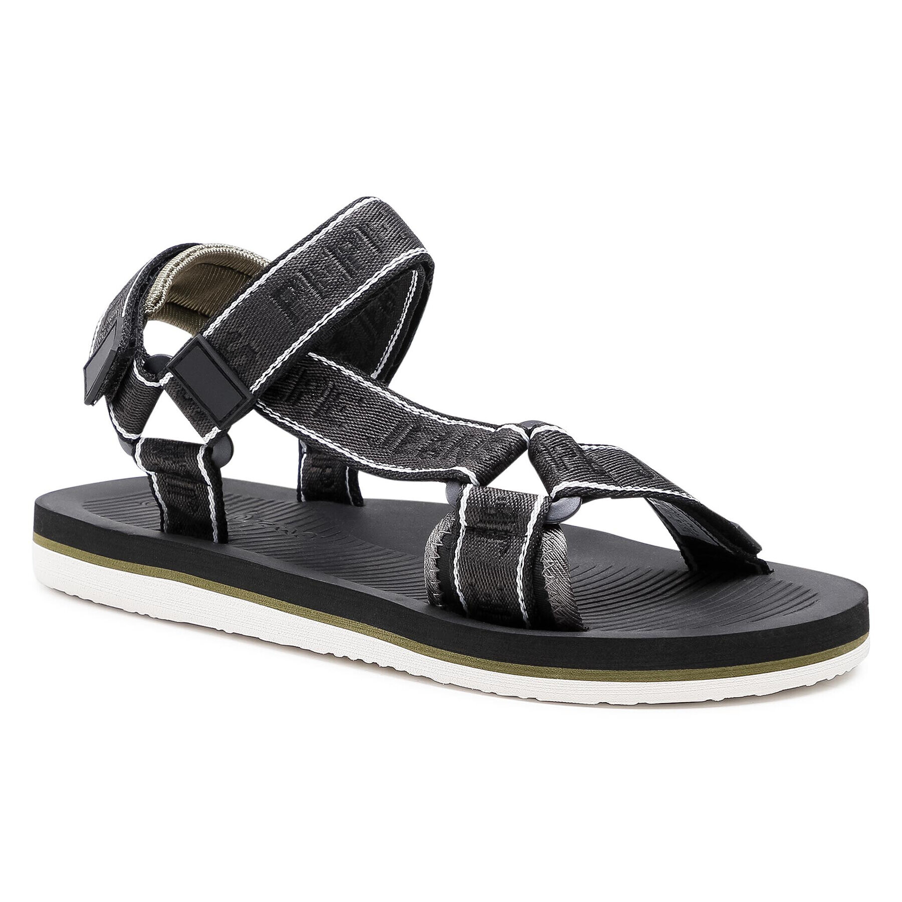 Pepe Jeans Sandály South Beach Treck PMS90089 Černá - Pepit.cz