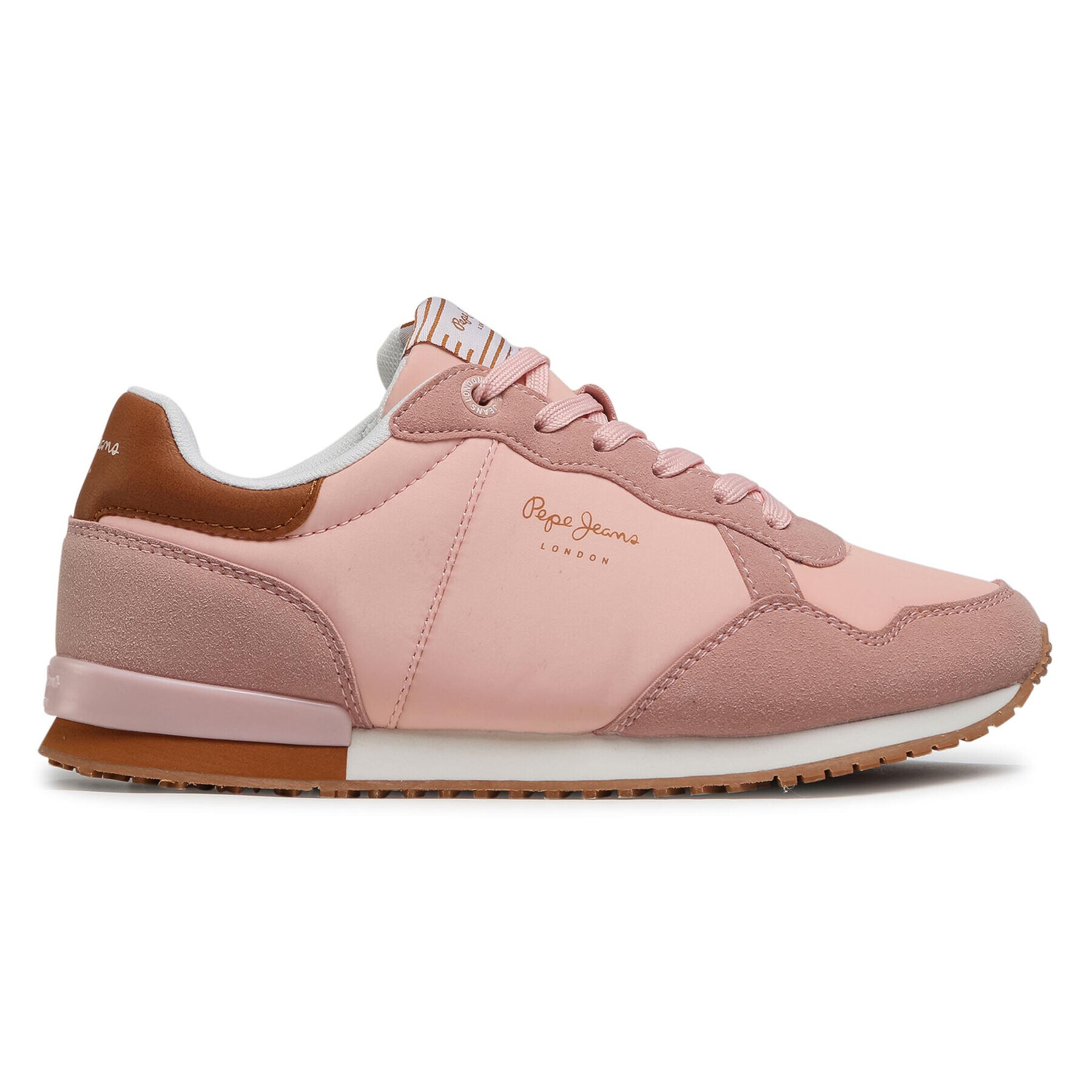 Pepe Jeans Sneakersy Archie Block PLS31106 Růžová - Pepit.cz